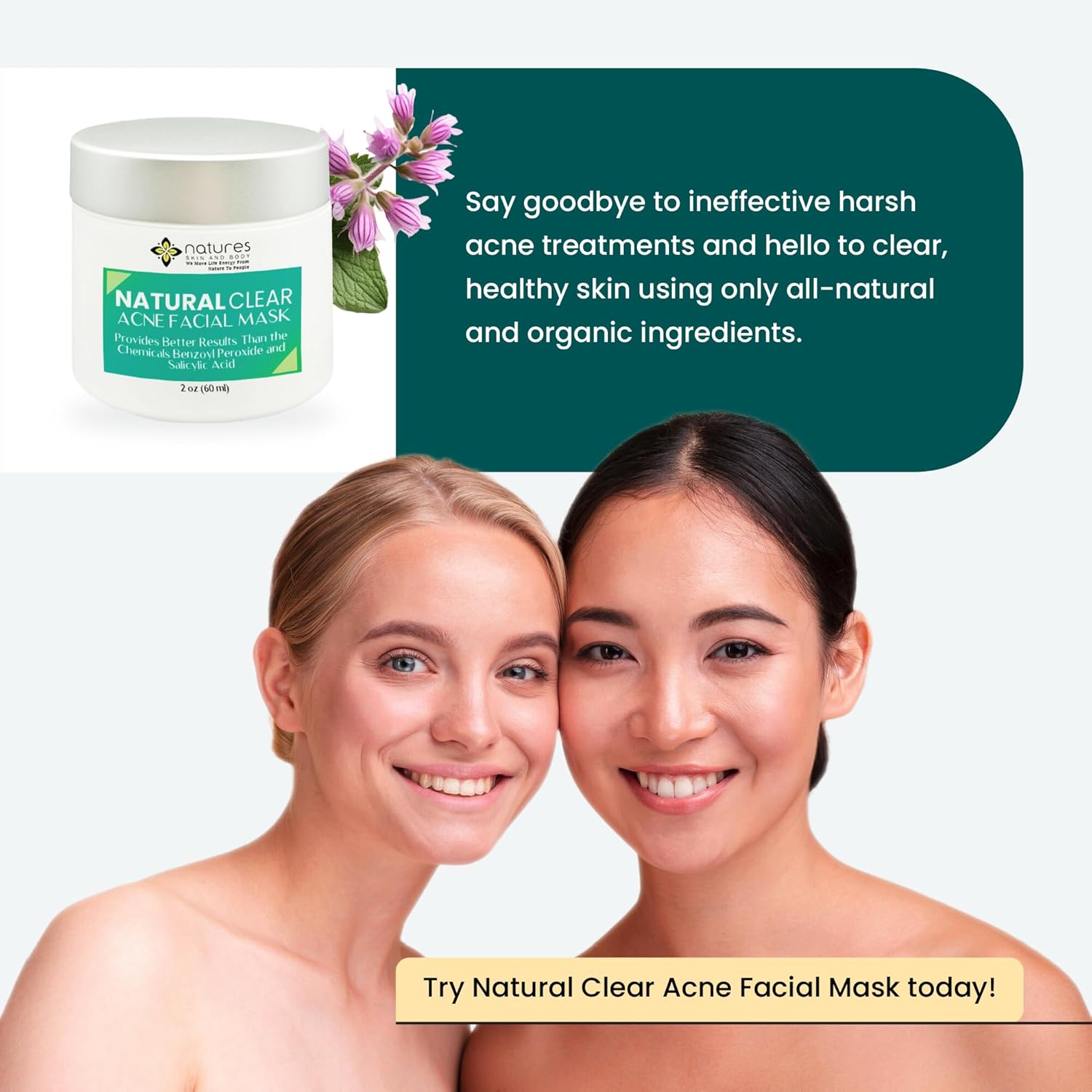 Natural Clear Acne Facial Mask - Image 5