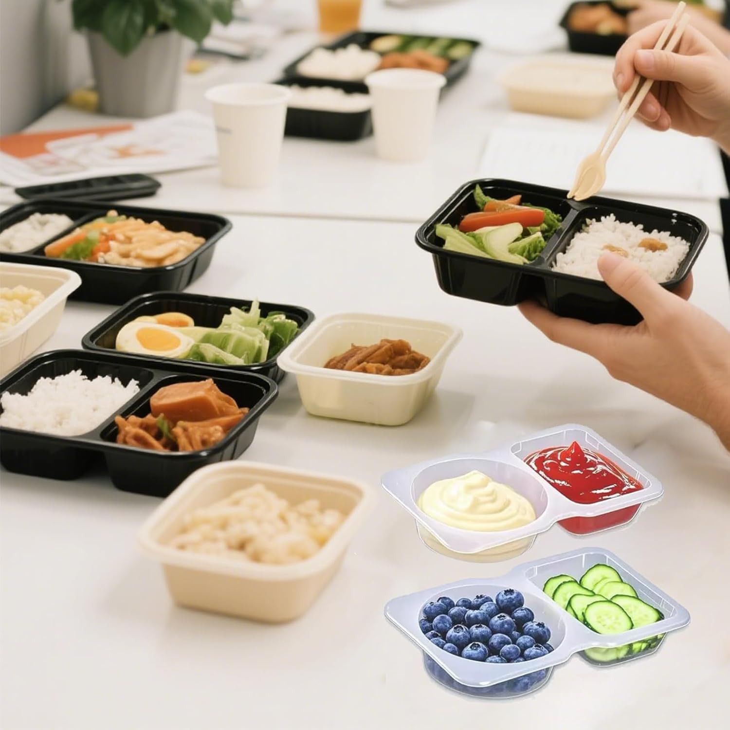 Reusable Snack Containers with Lids - Image 6