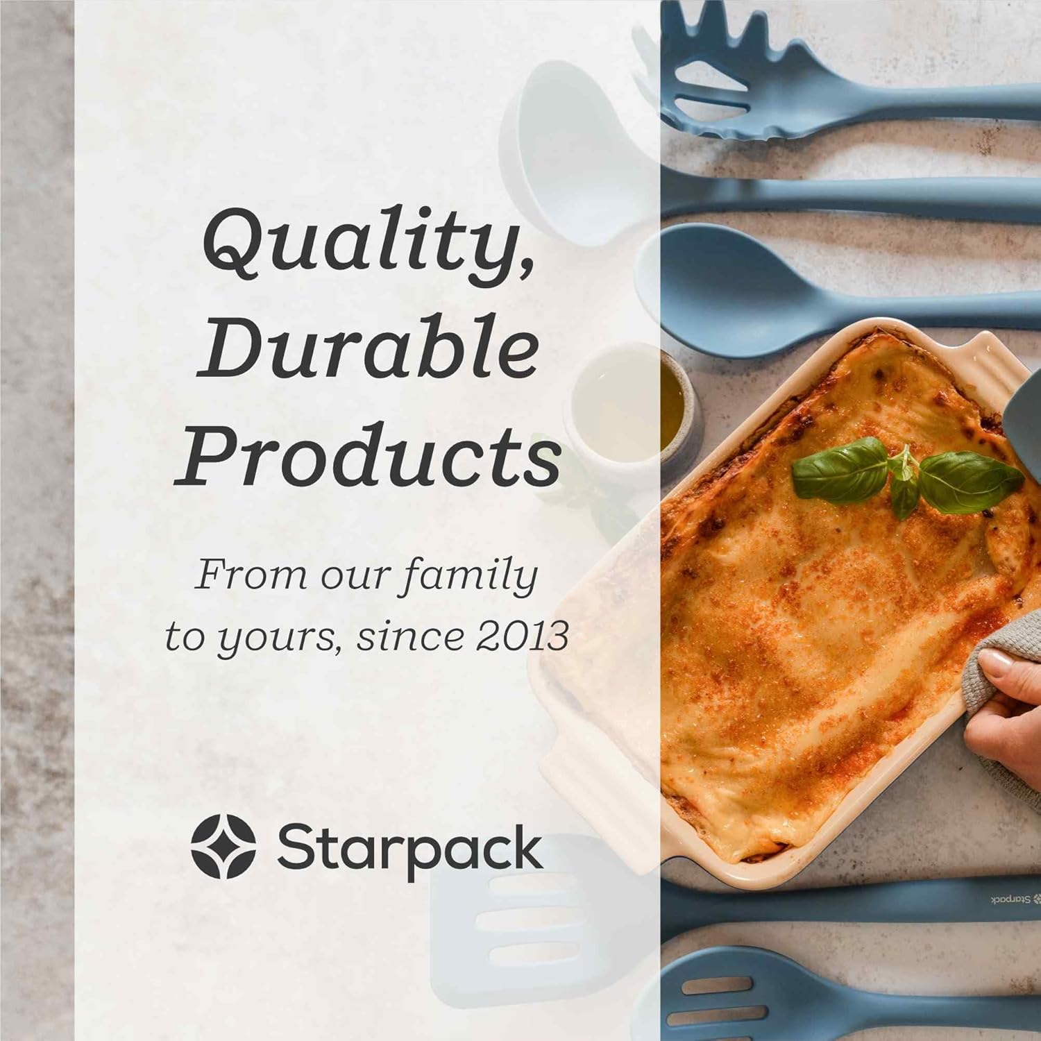 Starpack 'Like a Boss' XL Premium Silicone Cooking Utensils Set - Image 6