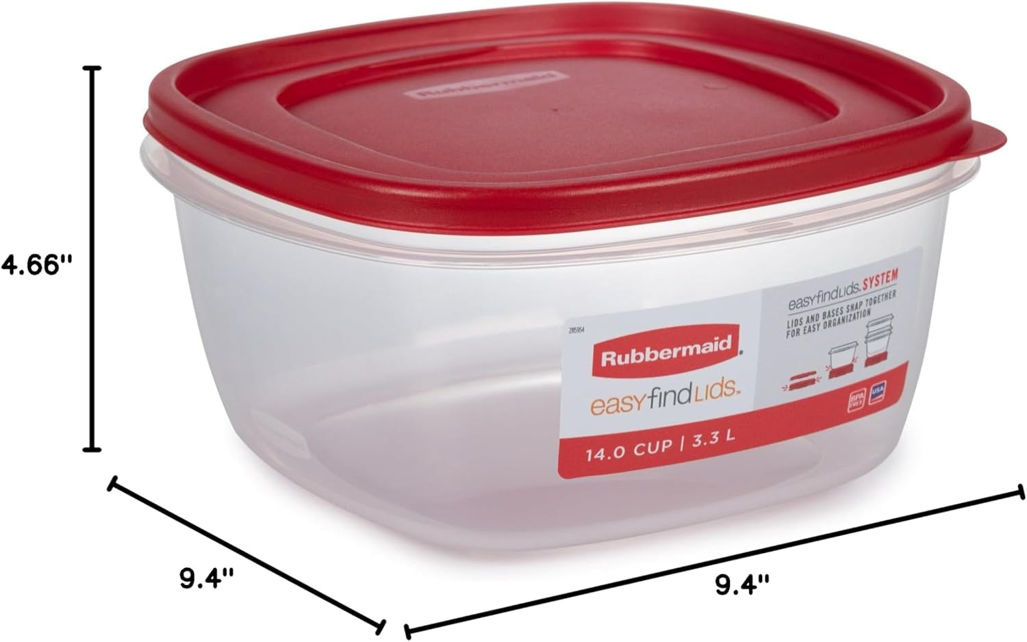 Rubbermaid Food Storage Container - Image 5