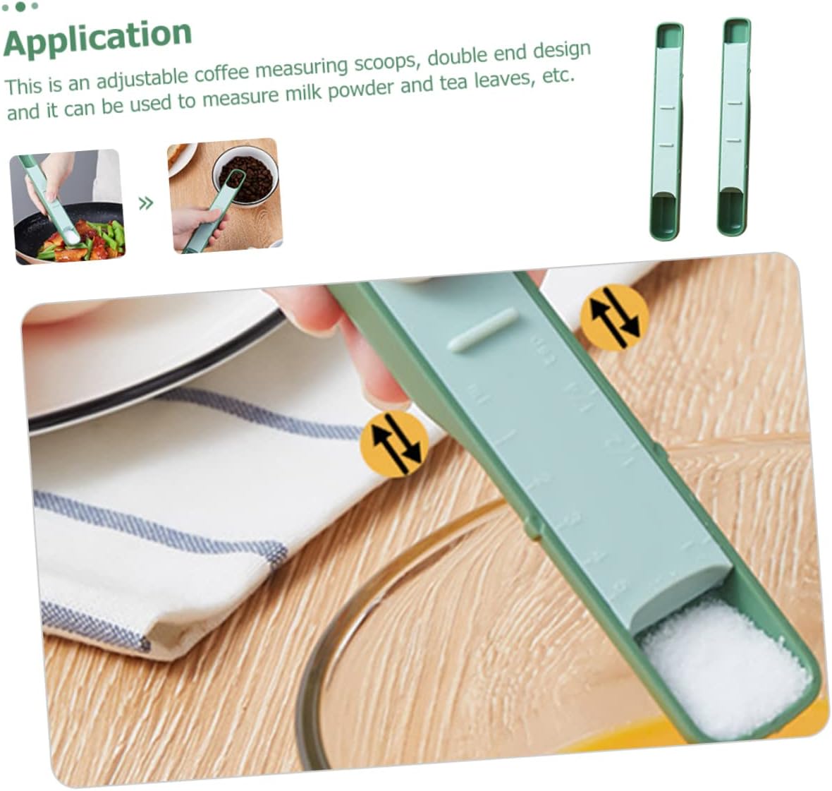 Plastic Double End Measuring Spoon - Image 6