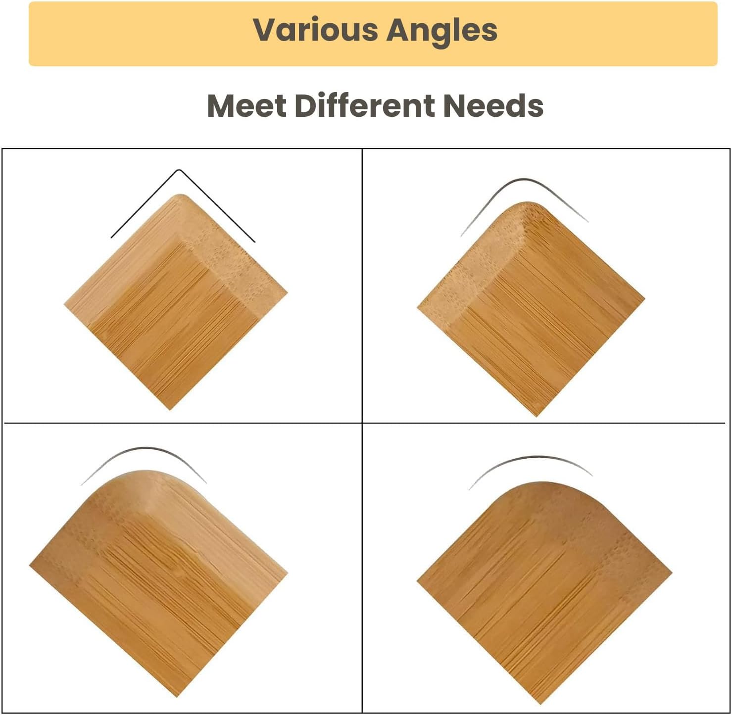 Eco-Friendly Bamboo Pan Scraper Tool - Image 5