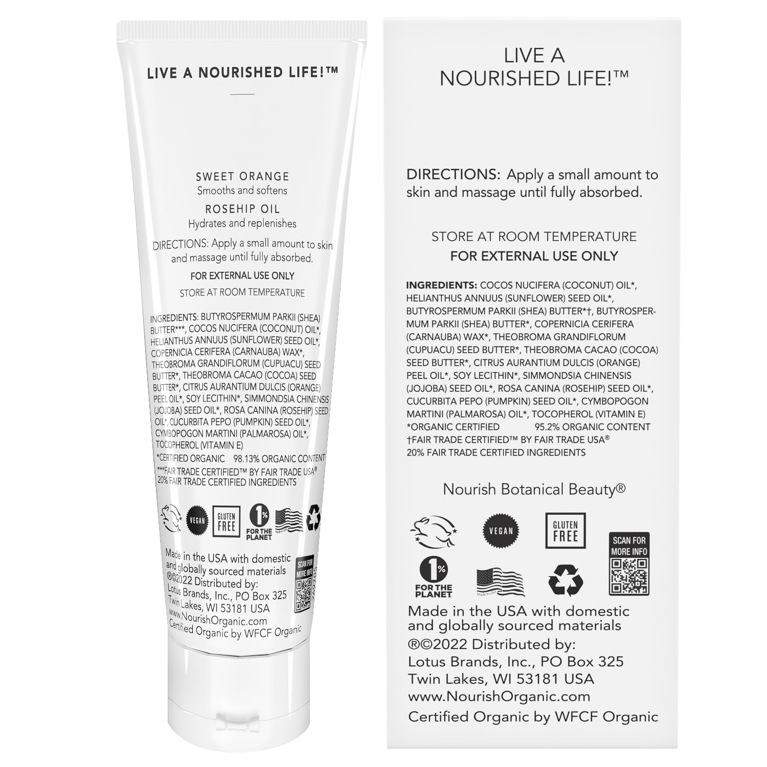 Nourish Organic Skin Salve Sweet Orange & Rosehip - Image 3