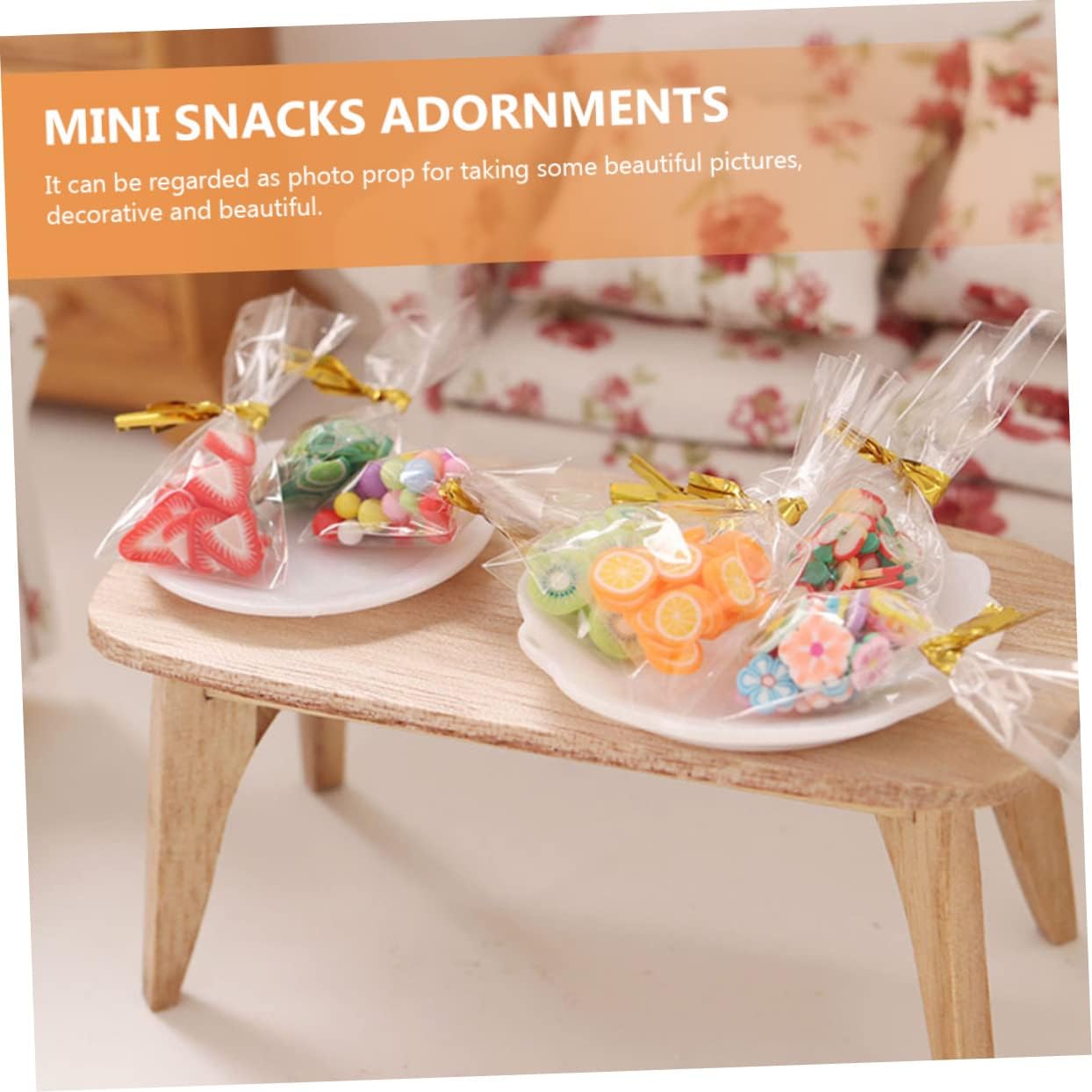 Miniature Dollhouse Snack Set - Image 6