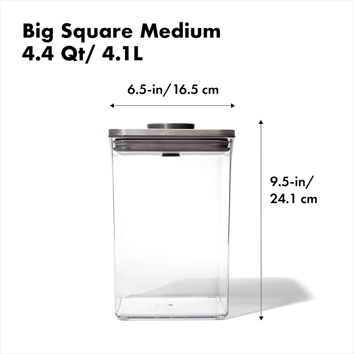 OXO Steel POP Container Big Medium Square - Image 3