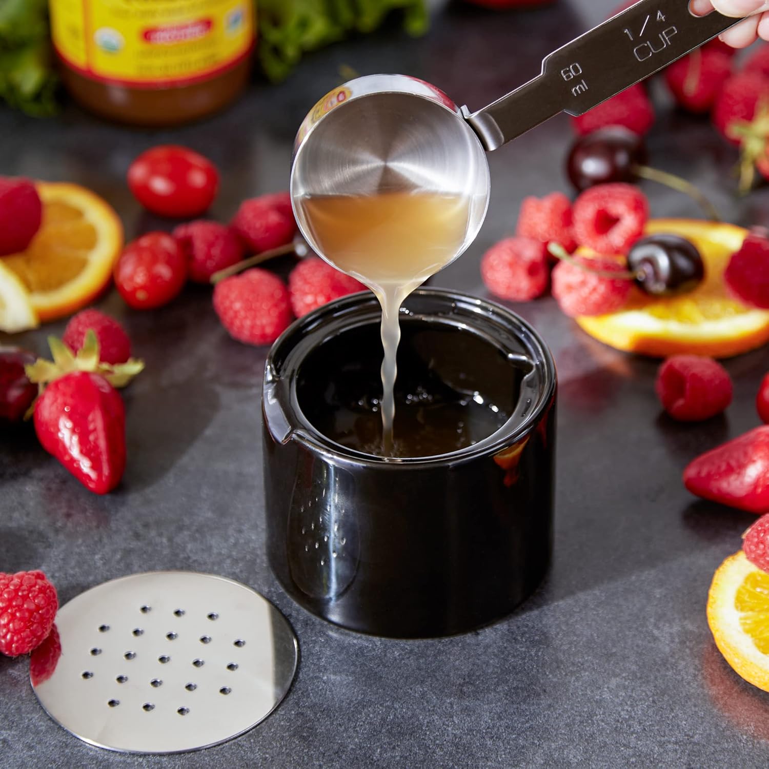 Reusable Ceramic Fruit Fly Trap for Indoors - Image 6