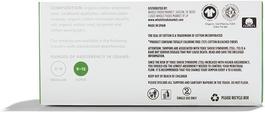 Tampons with Cardboard Applicators by 365 - Image 4