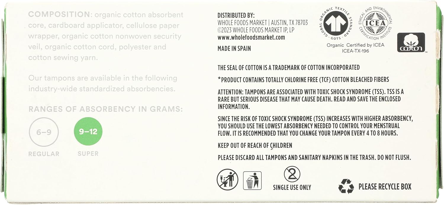 Tampons with Cardboard Applicators by 365 - Image 8