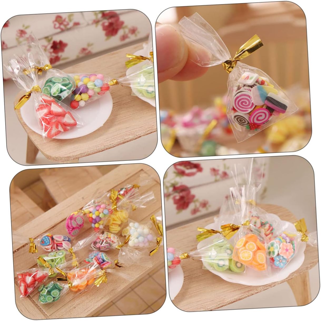 12pcs Mini Snack Packages for Doll Food Decorations - Image 4