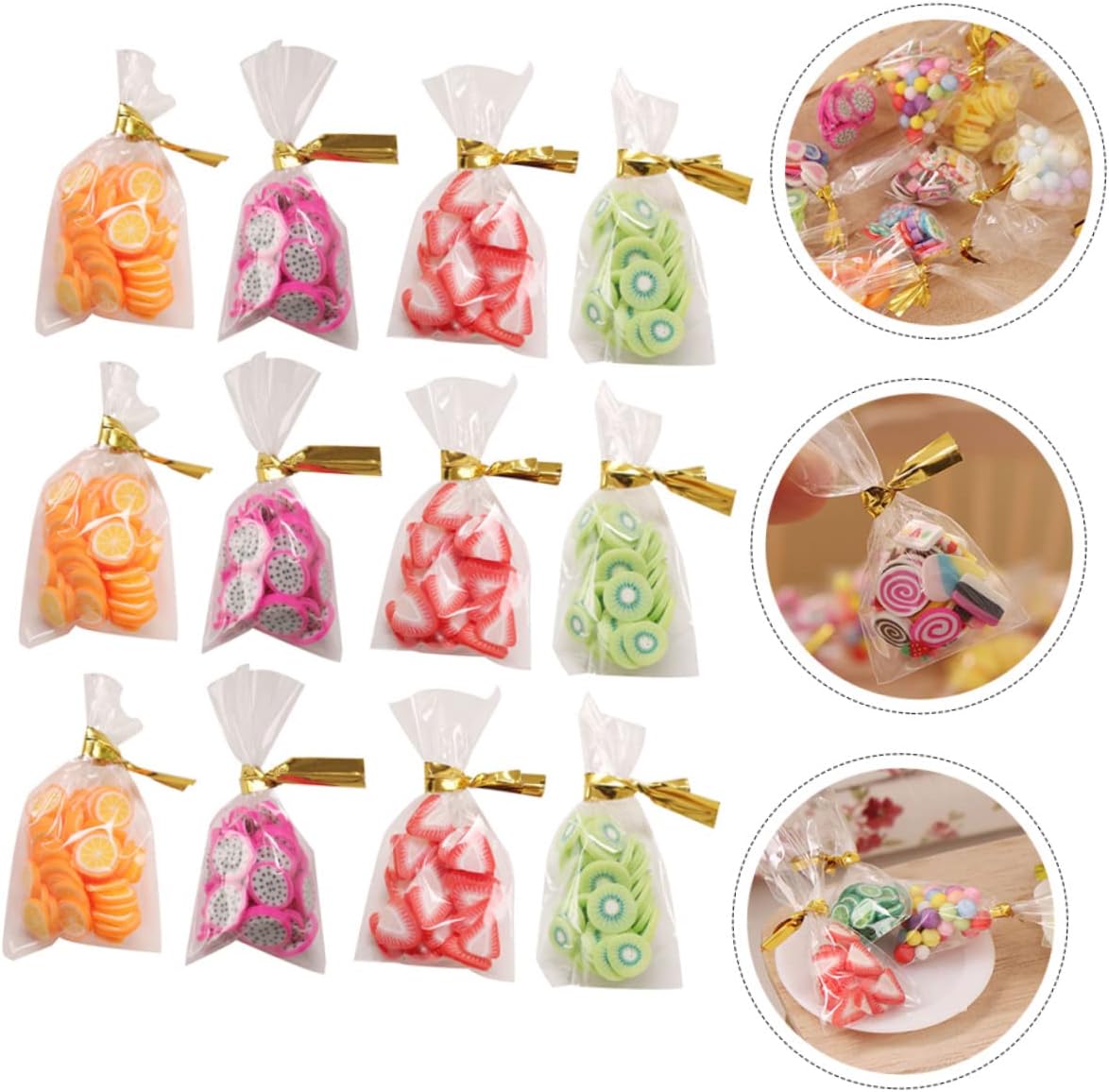 12pcs Mini Snack Packages for Doll Food Decorations - Image 10