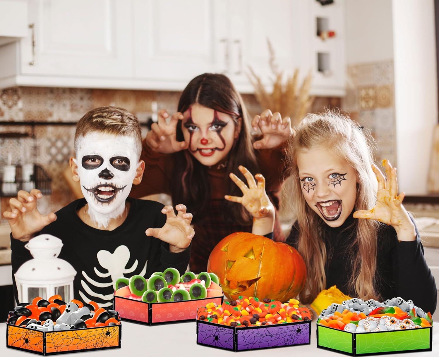 Halloween Coffin Serving Food Trays - Image 3