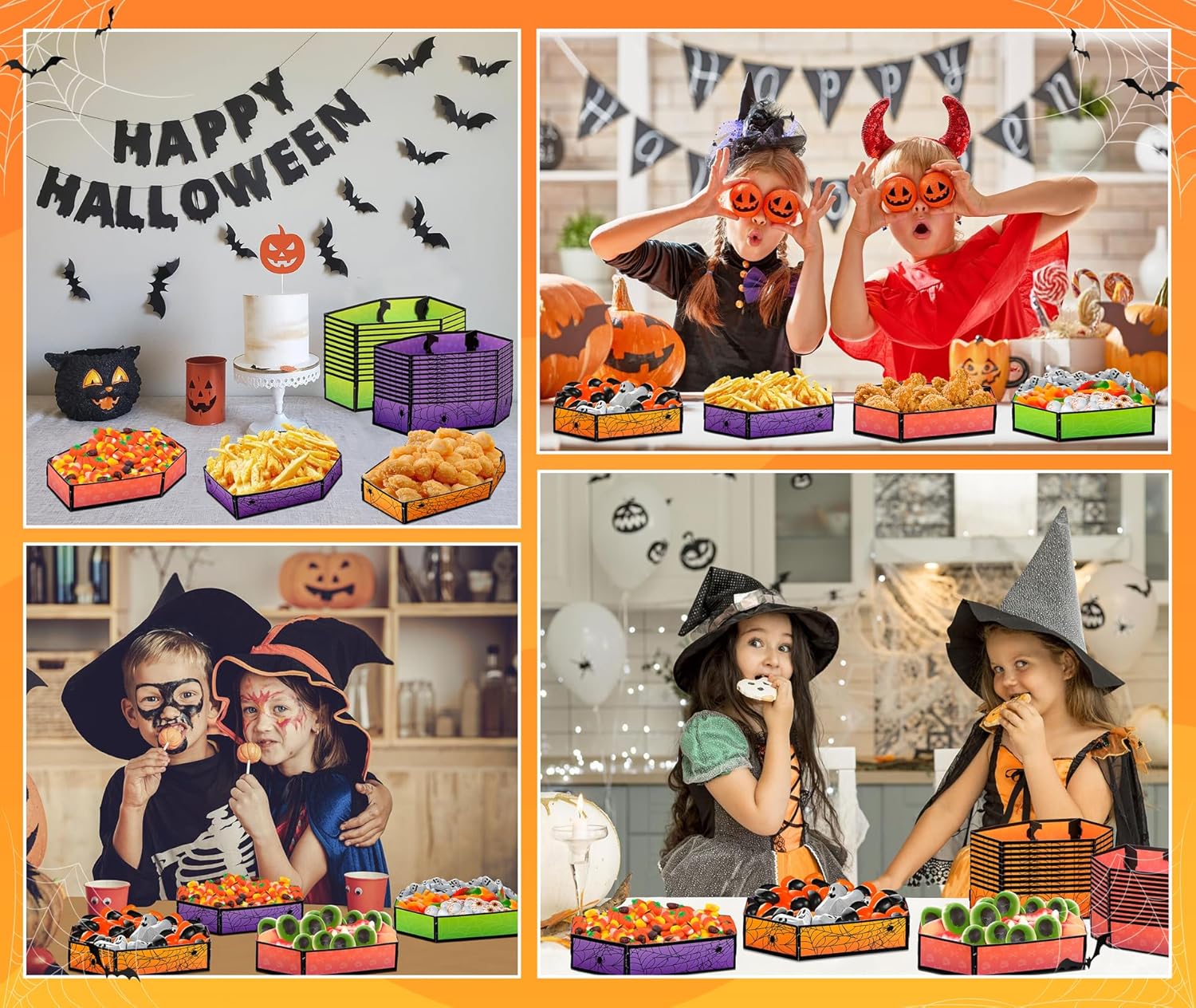 Halloween Coffin Serving Food Trays - Image 6