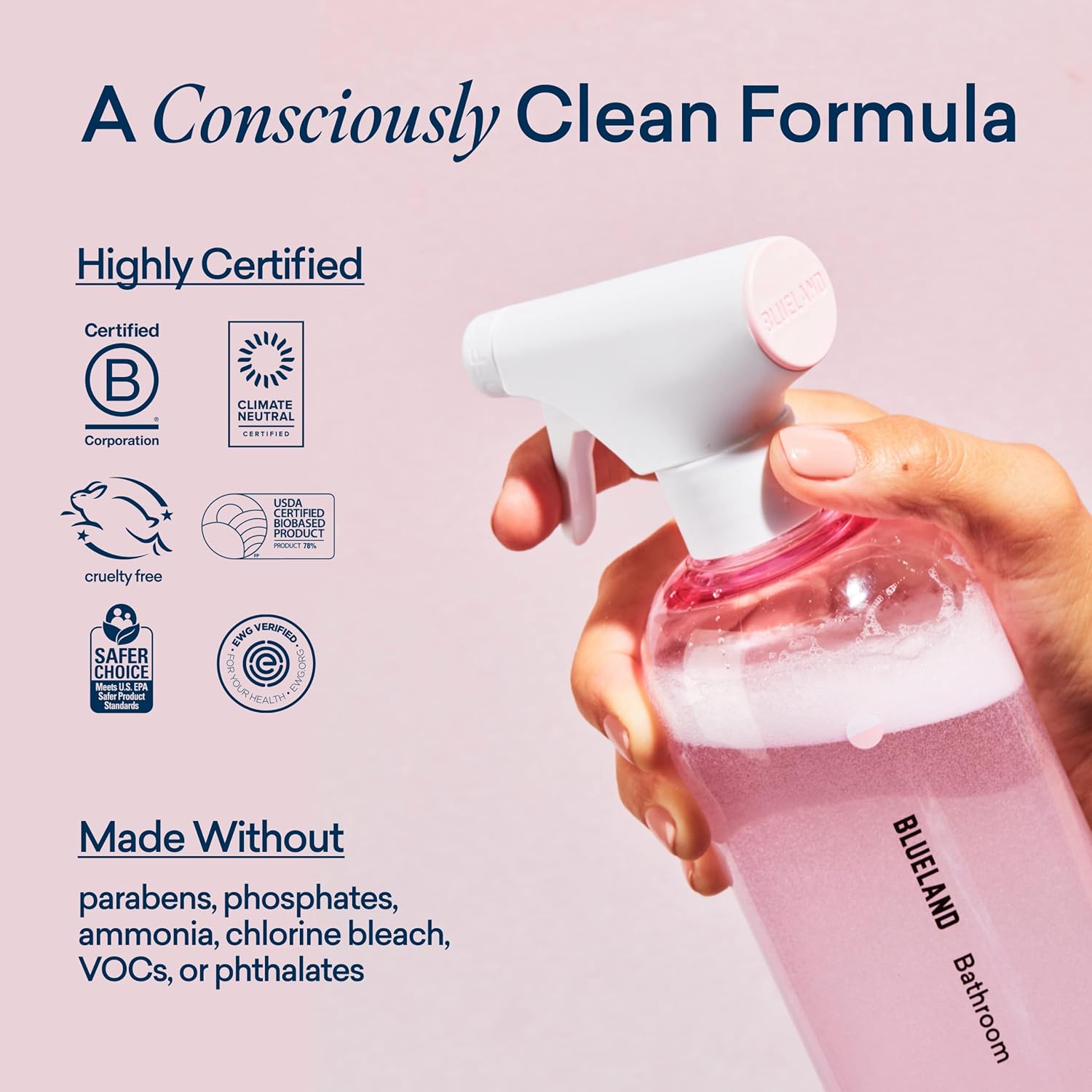 BLUELAND 3-Piece Reusable Cleaning Kit with Refill Tablets - Image 4