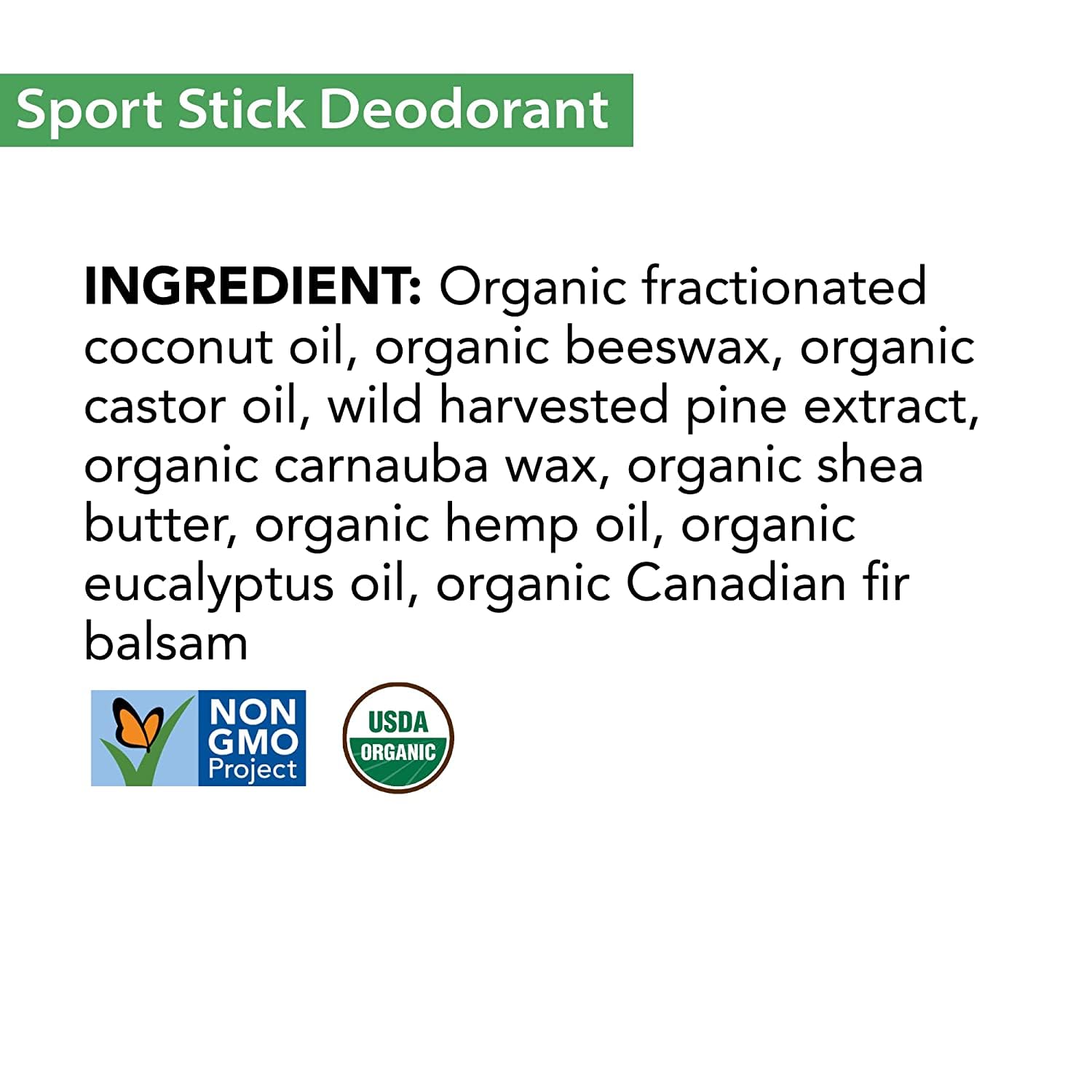 Natural Deodorant Sports Stick Eucalyptus - Image 7