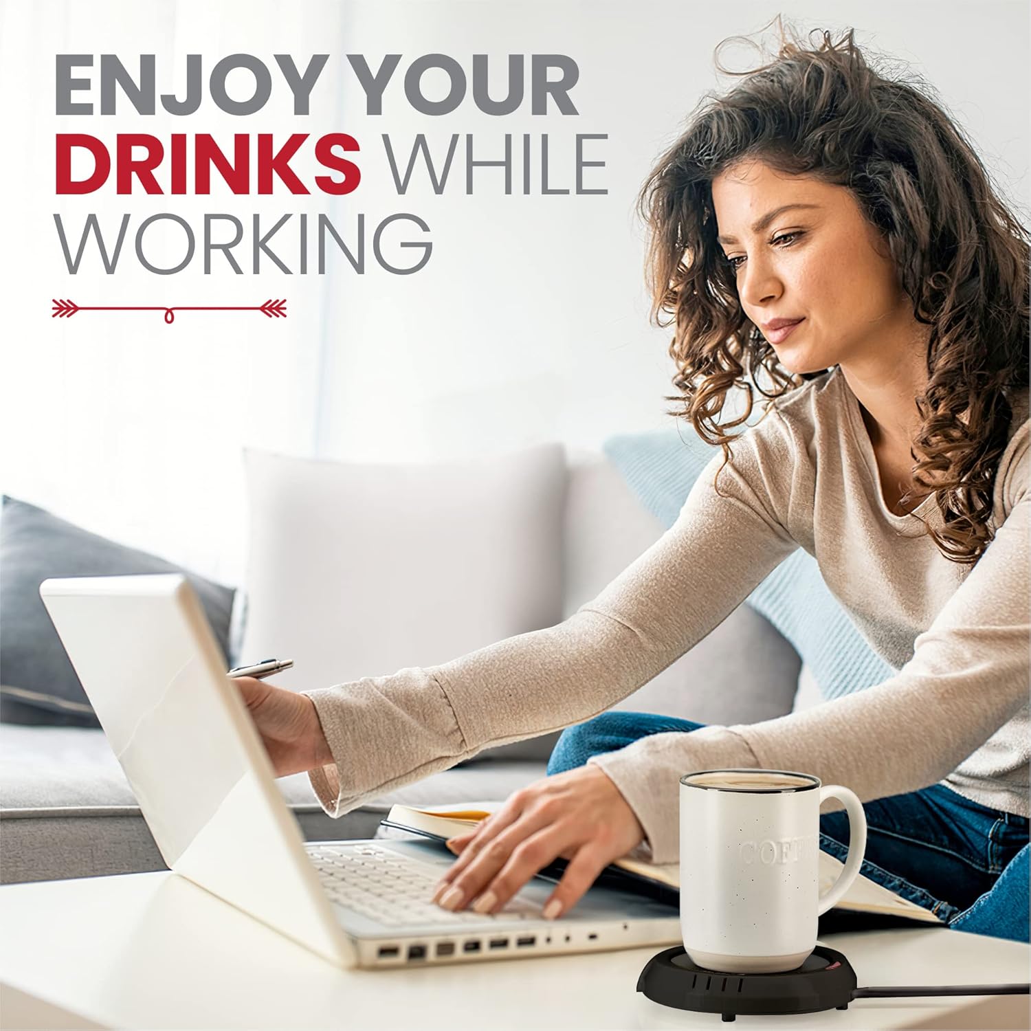 Candle Warmer Plate Safely Releases Scents Without a Flame - Image 6