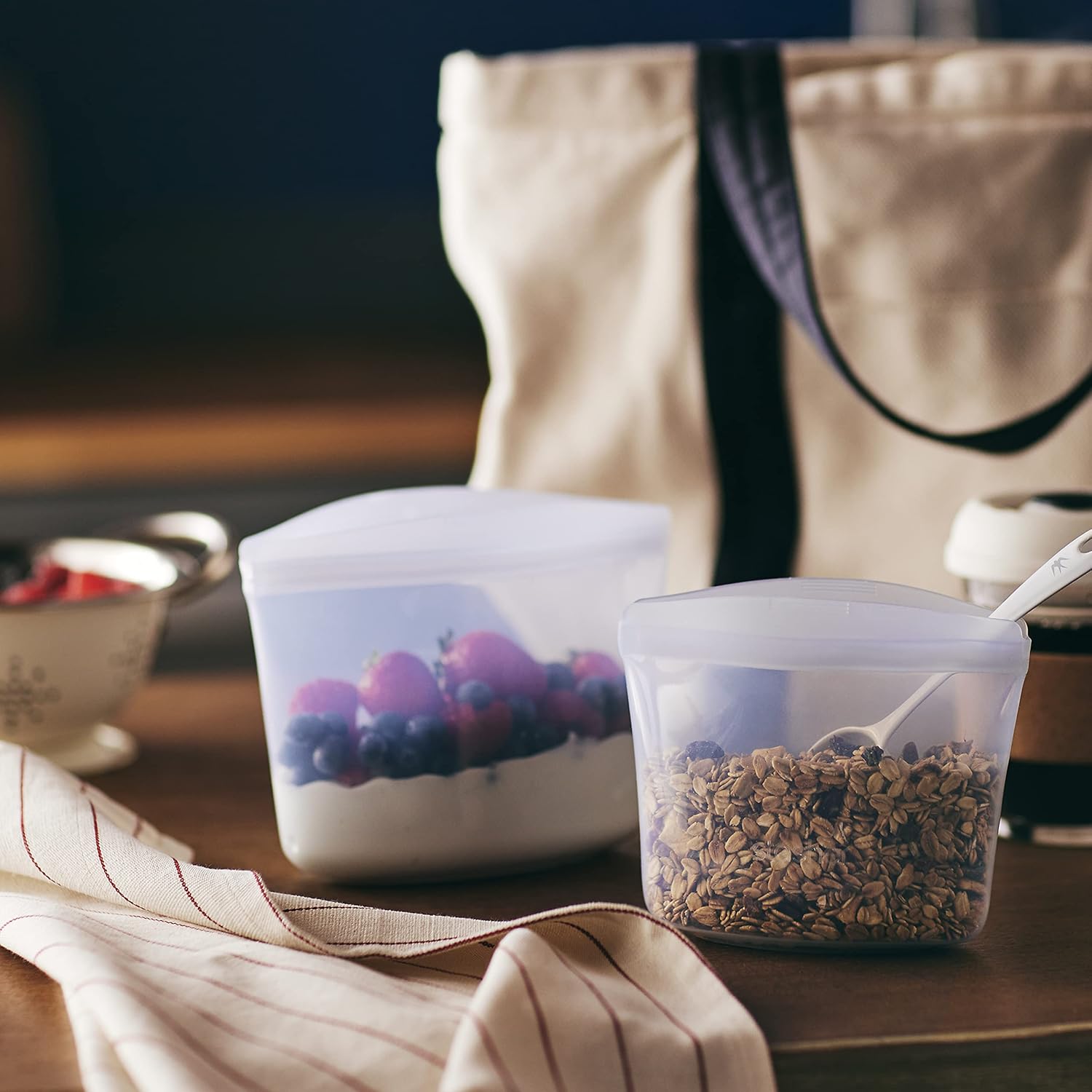 Stasher Premium Silicone Reusable Food Storage Bags - Image 3