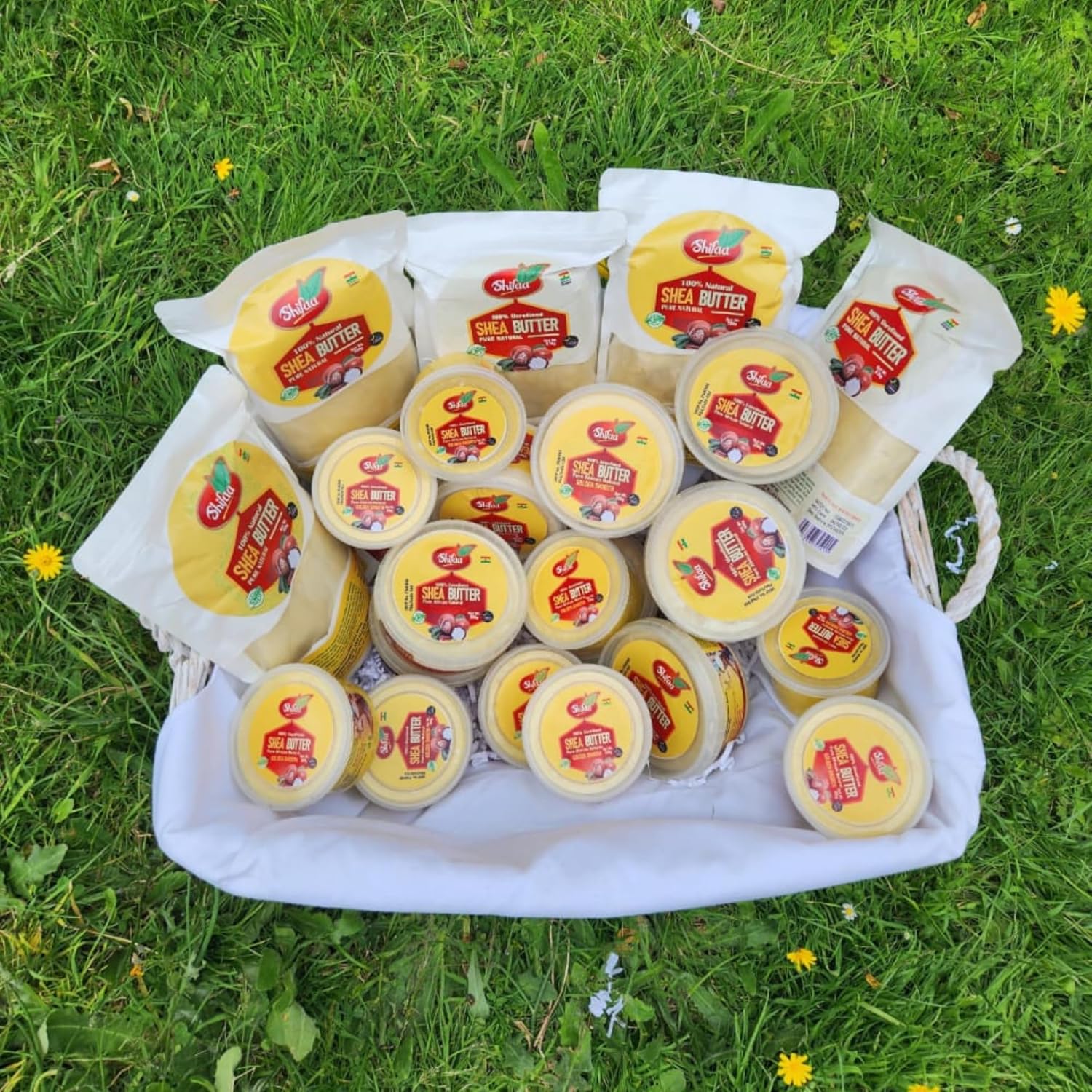 Shifaa Shea Butter - 100% Pure and Unrefined from Ghana I Raw, Natural Moisturizer & Organic for Skin, Hair, Lips & Body - Good for Scars and Rashes, Eczema - 18oz - Image 6