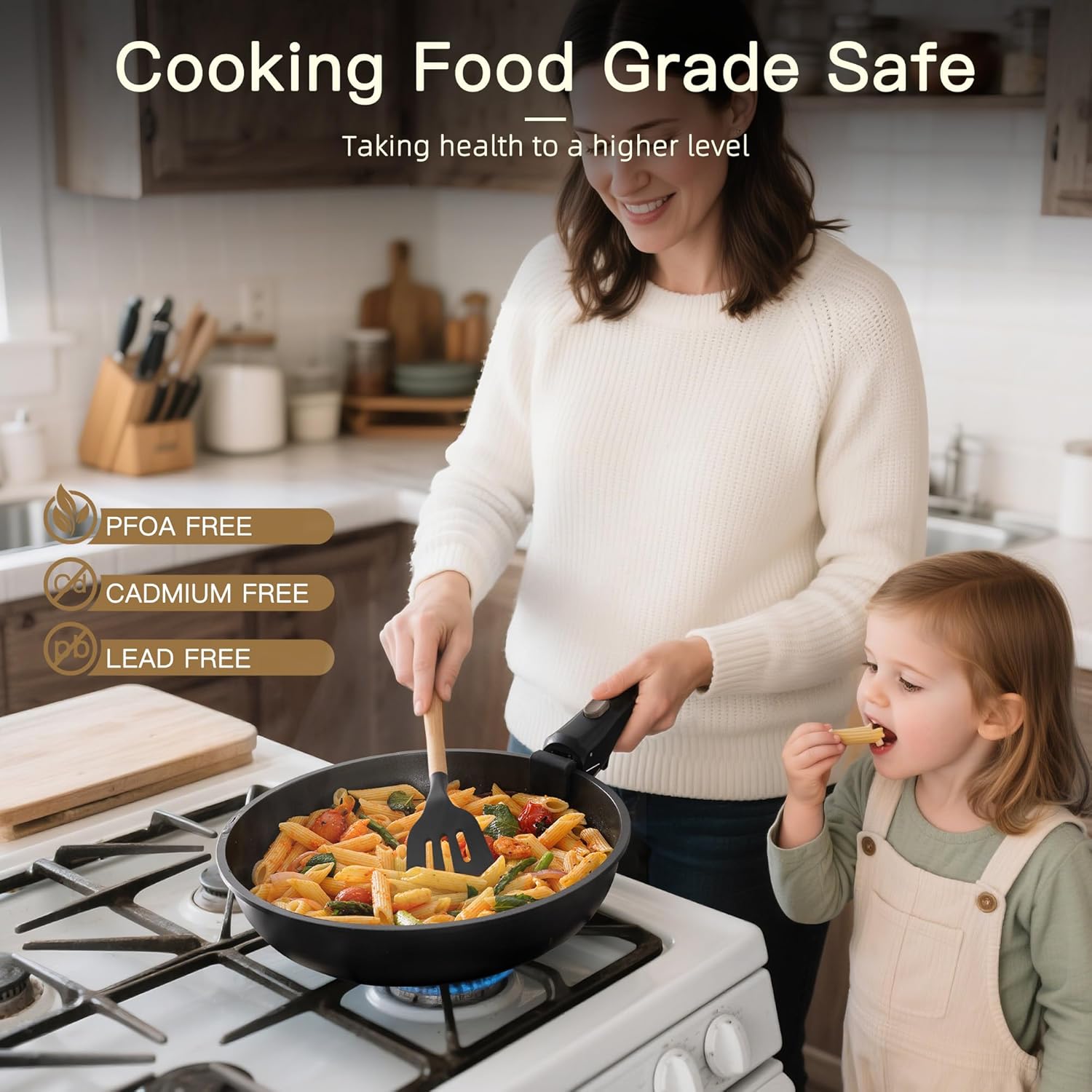 Astercook 21-Piece Non-Stick Ceramic Cookware Set - Image 9