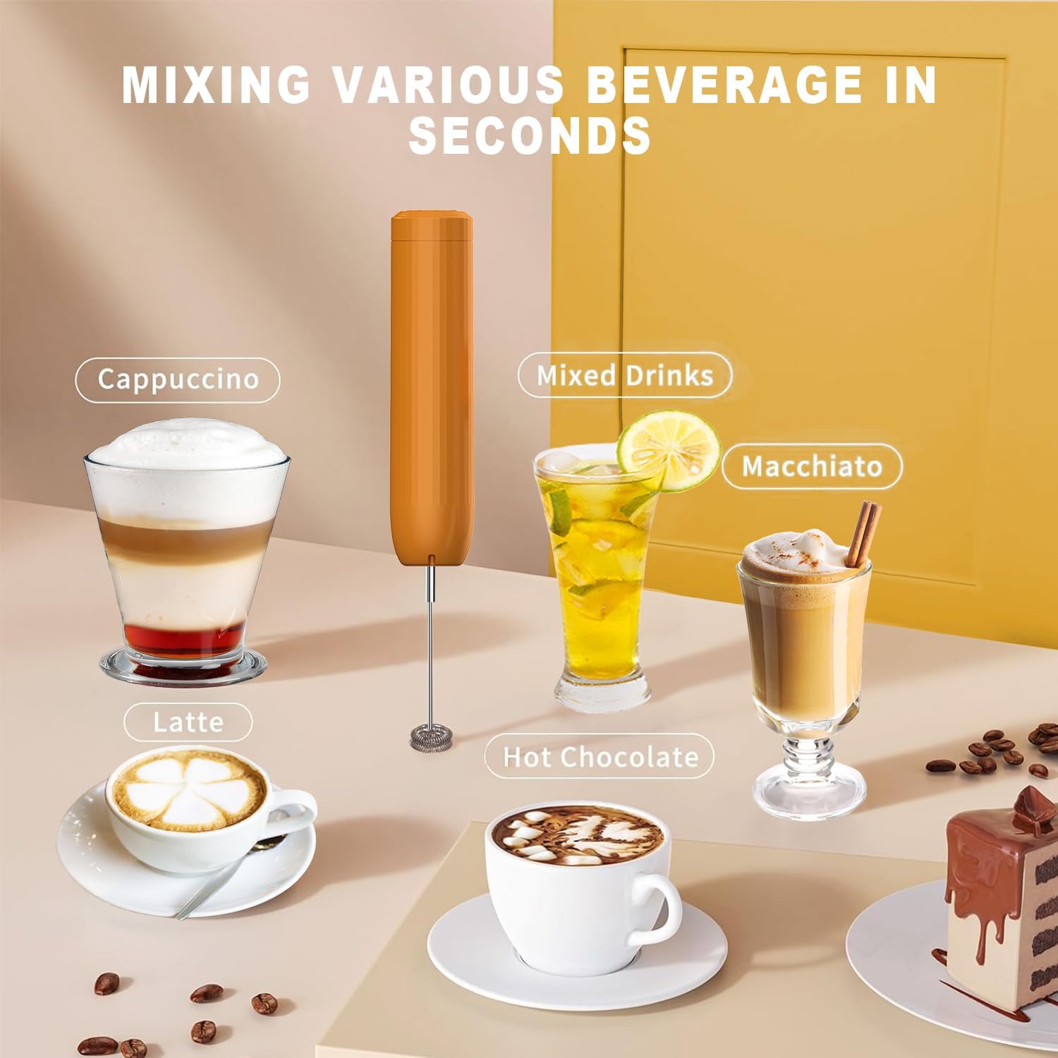 4-in-1 Electric Hand Mixer and Mini Food Processor - Image 3