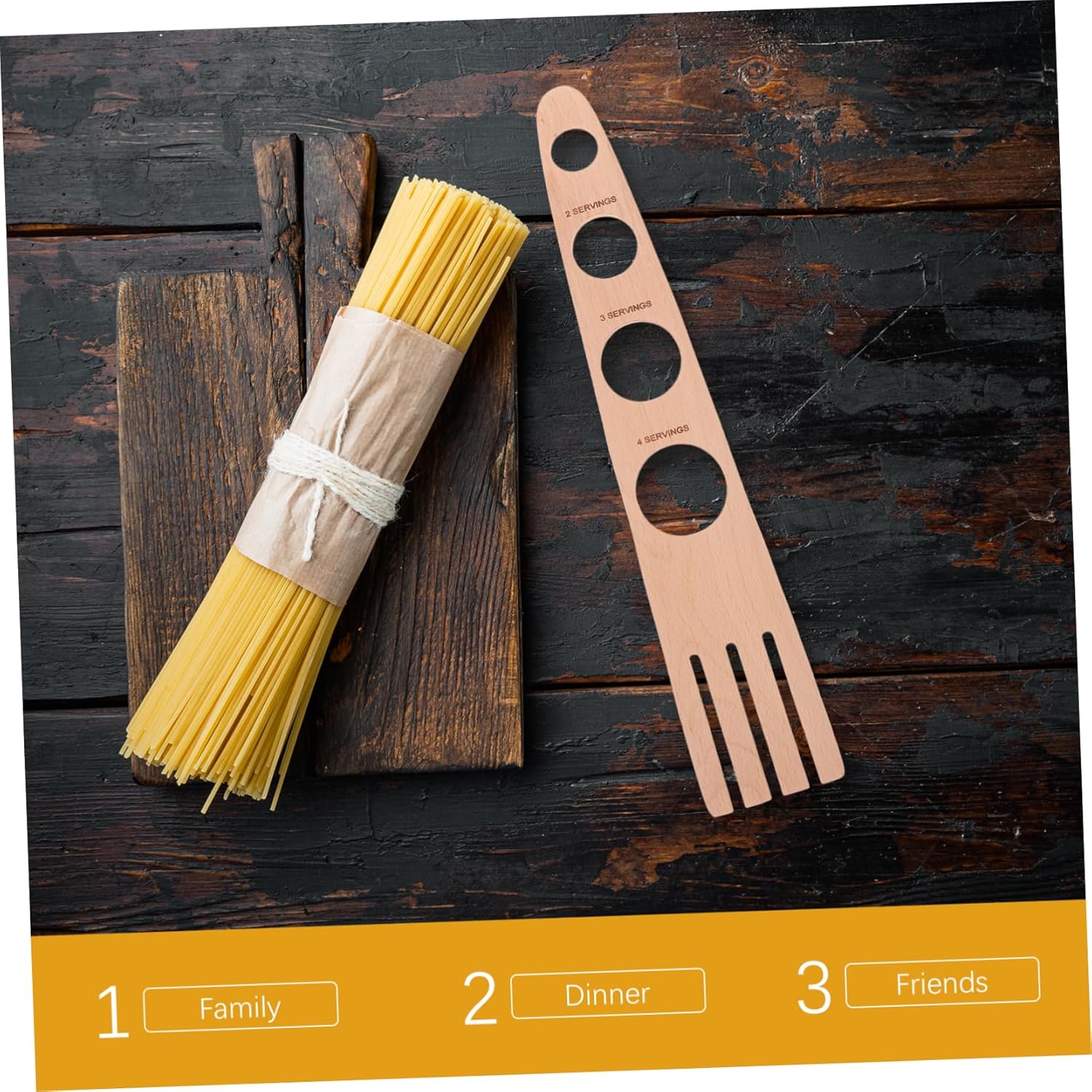 Pasta Measuring Tool Ruler - Image 6