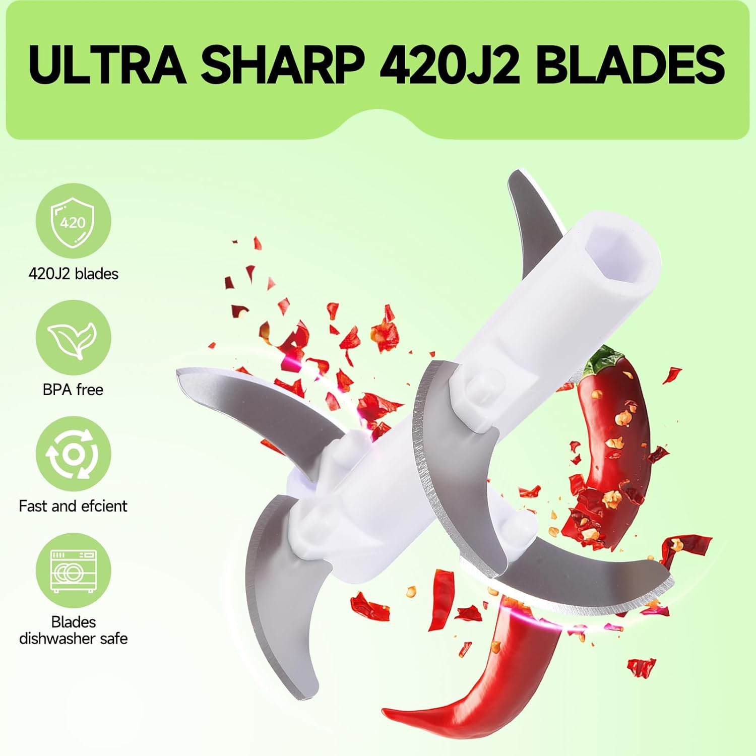 Portable Hand Vegetable Chopper - Image 5