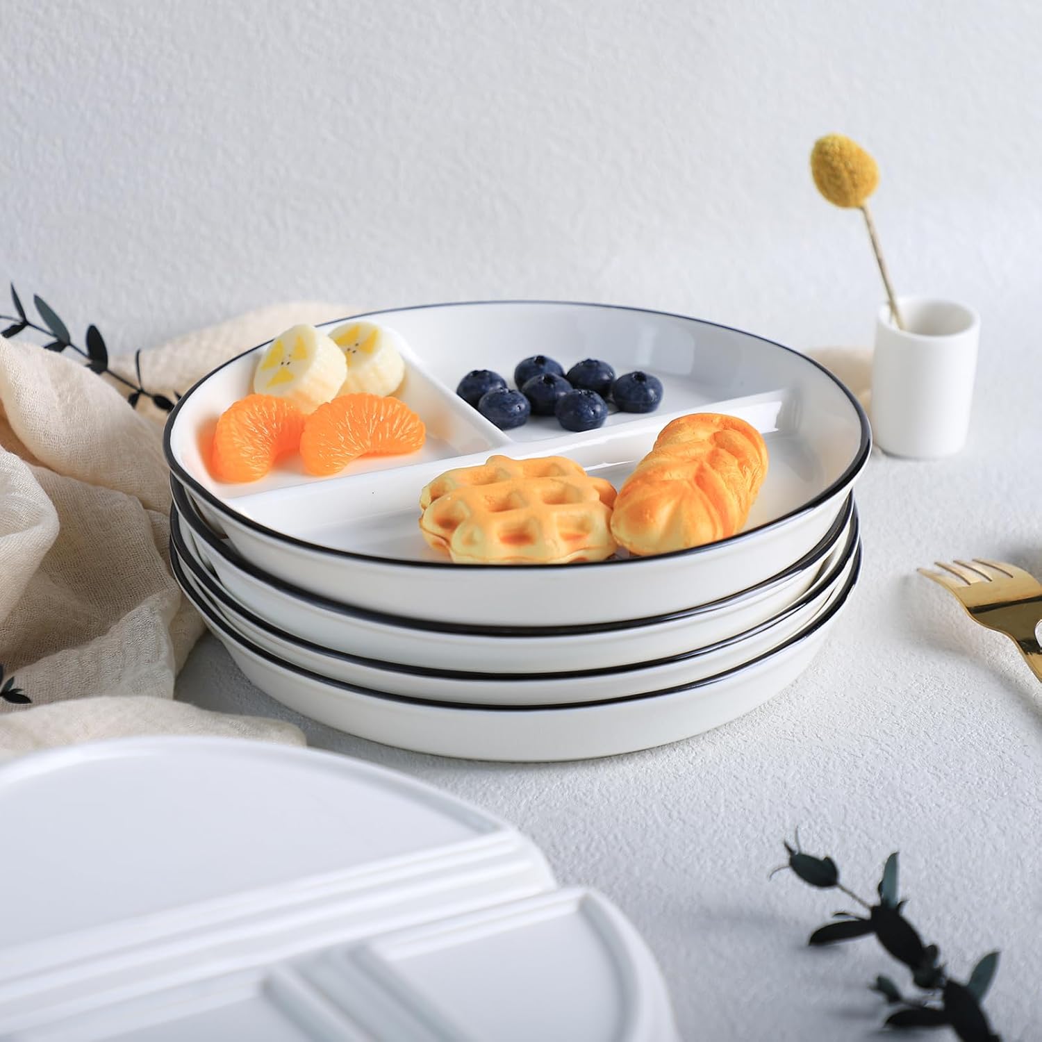 Ceramic Dinosaur Portion Control Plate - Image 7