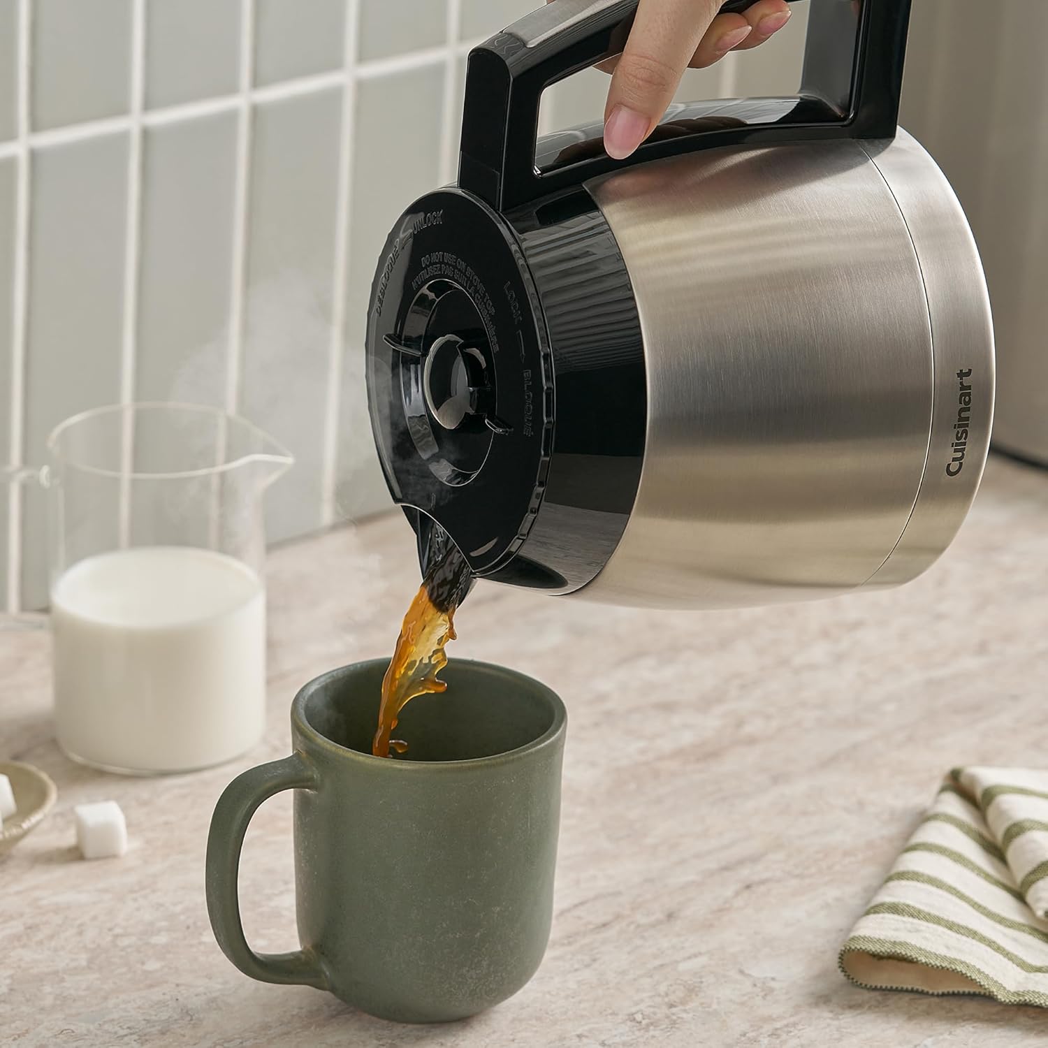 Cuisinart DCC-3400NAS 12-Cup Programmable Coffee Maker - Image 4