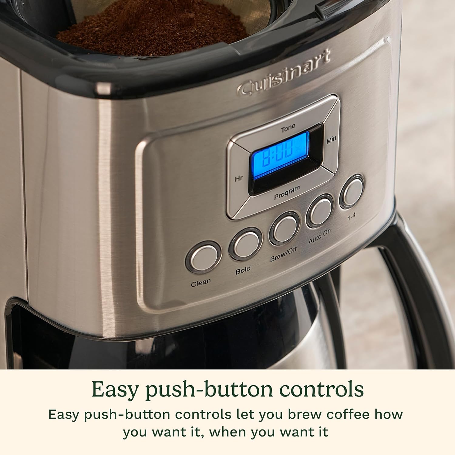 Cuisinart DCC-3400NAS 12-Cup Programmable Coffee Maker - Image 7
