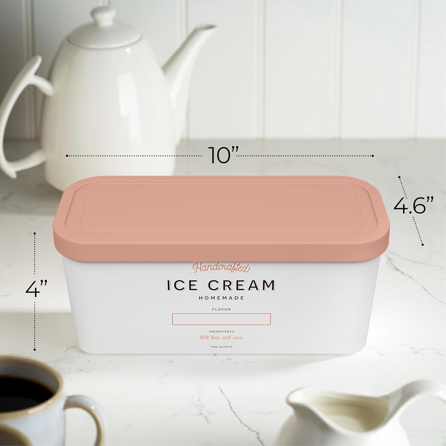 ZICOTO Reusable Ice Cream Tub Containers - Image 9