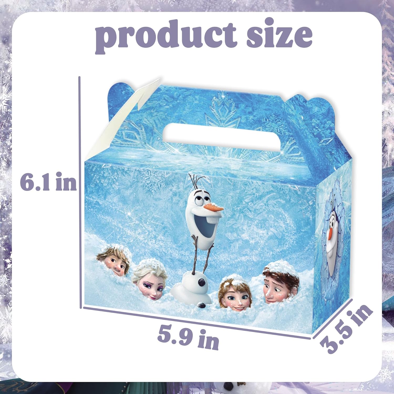 Cartoon Birthday Party Gift Boxes and Candy Bags - Image 3