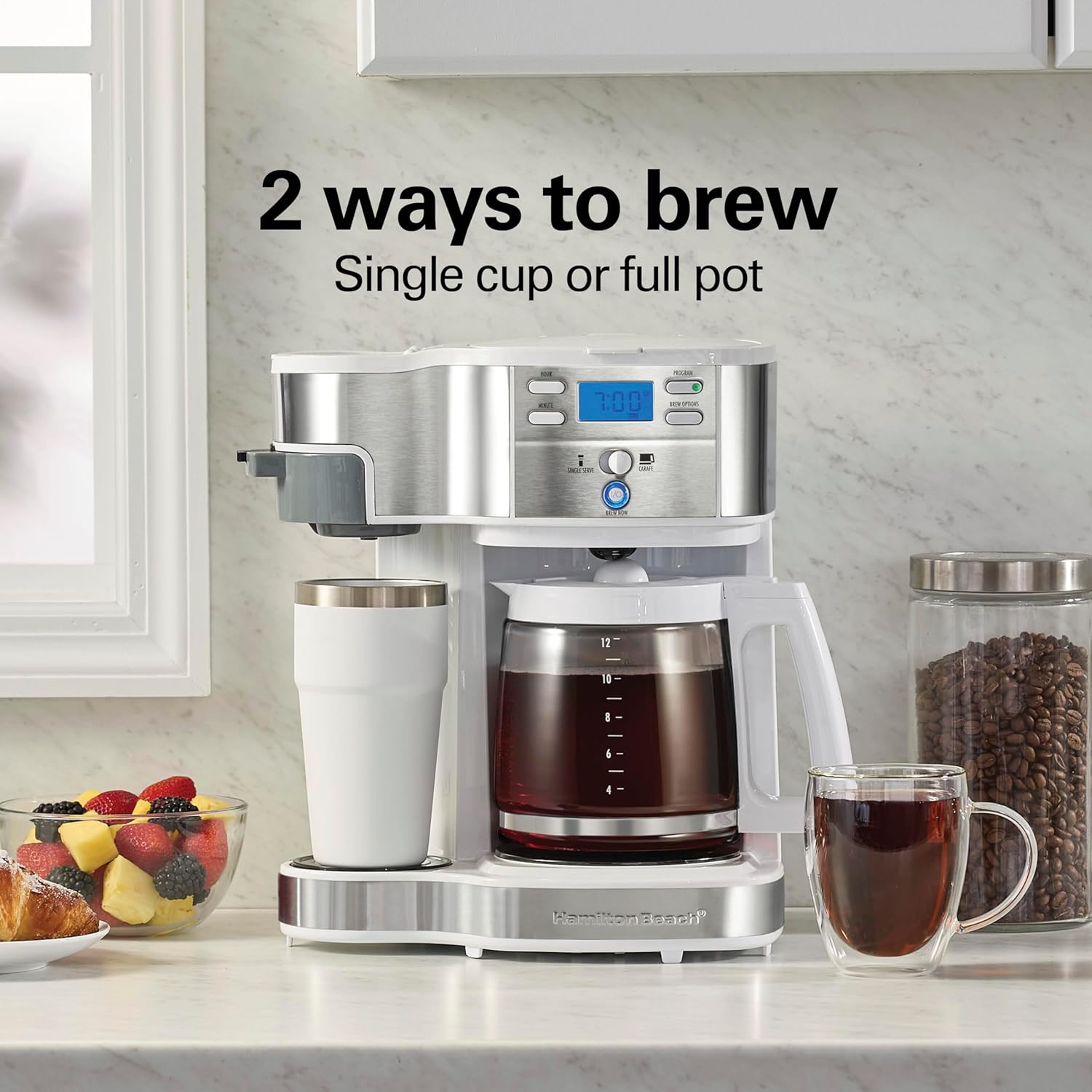 Hamilton Beach 2-Way Programmable Coffee Maker - Image 4