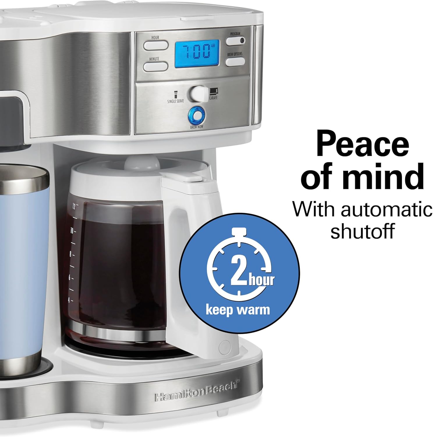 Hamilton Beach 2-Way Programmable Coffee Maker - Image 7