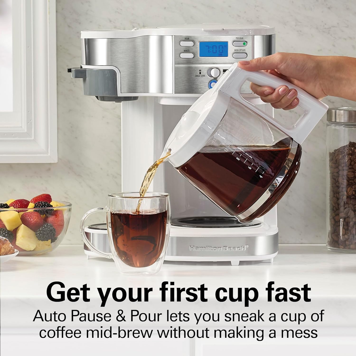 Hamilton Beach 2-Way Programmable Coffee Maker - Image 9