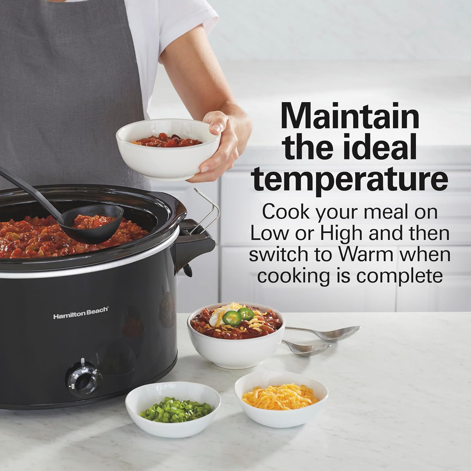 Hamilton Beach Extra Large 10 Quart Slow Cooker - Image 6