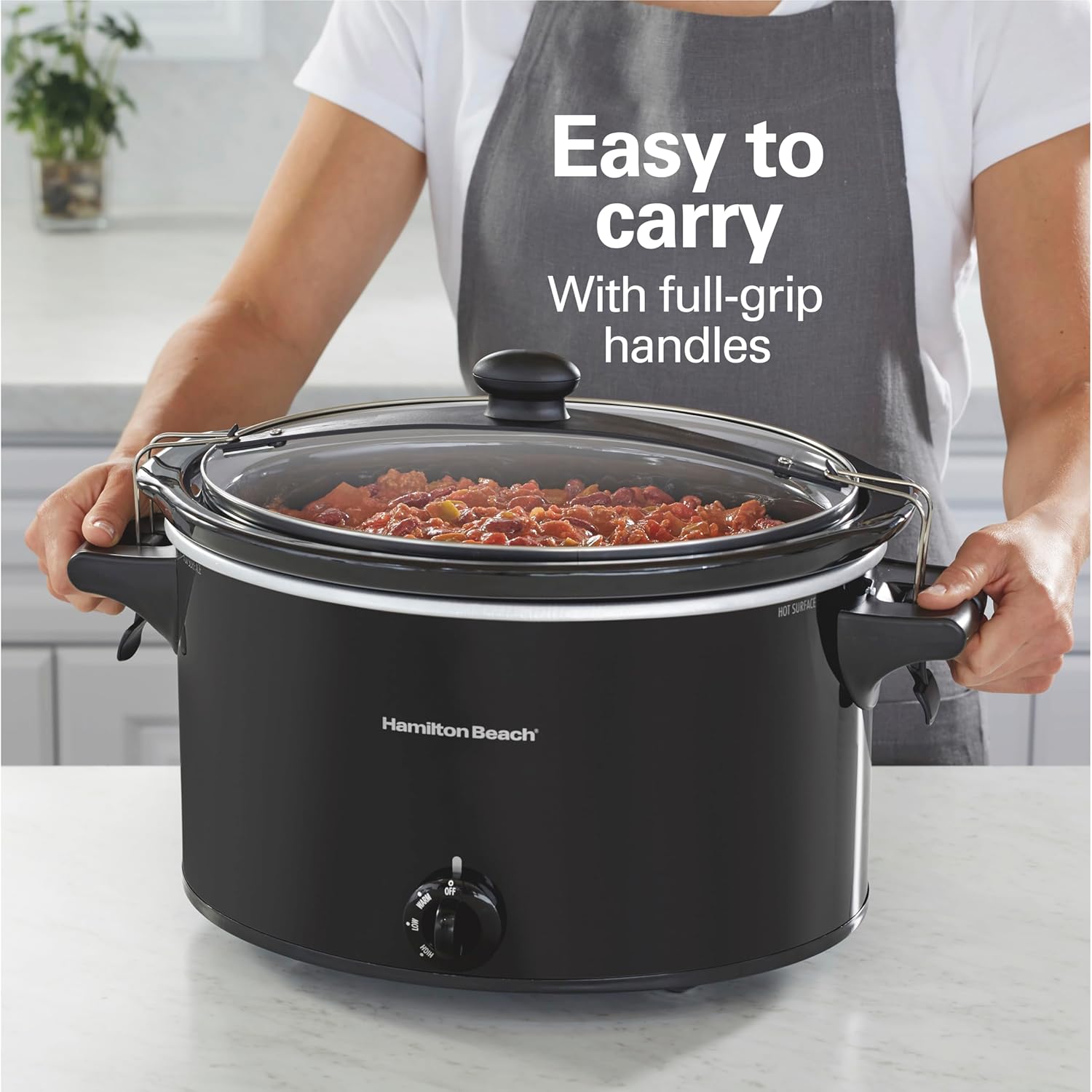 Hamilton Beach Extra Large 10 Quart Slow Cooker - Image 7