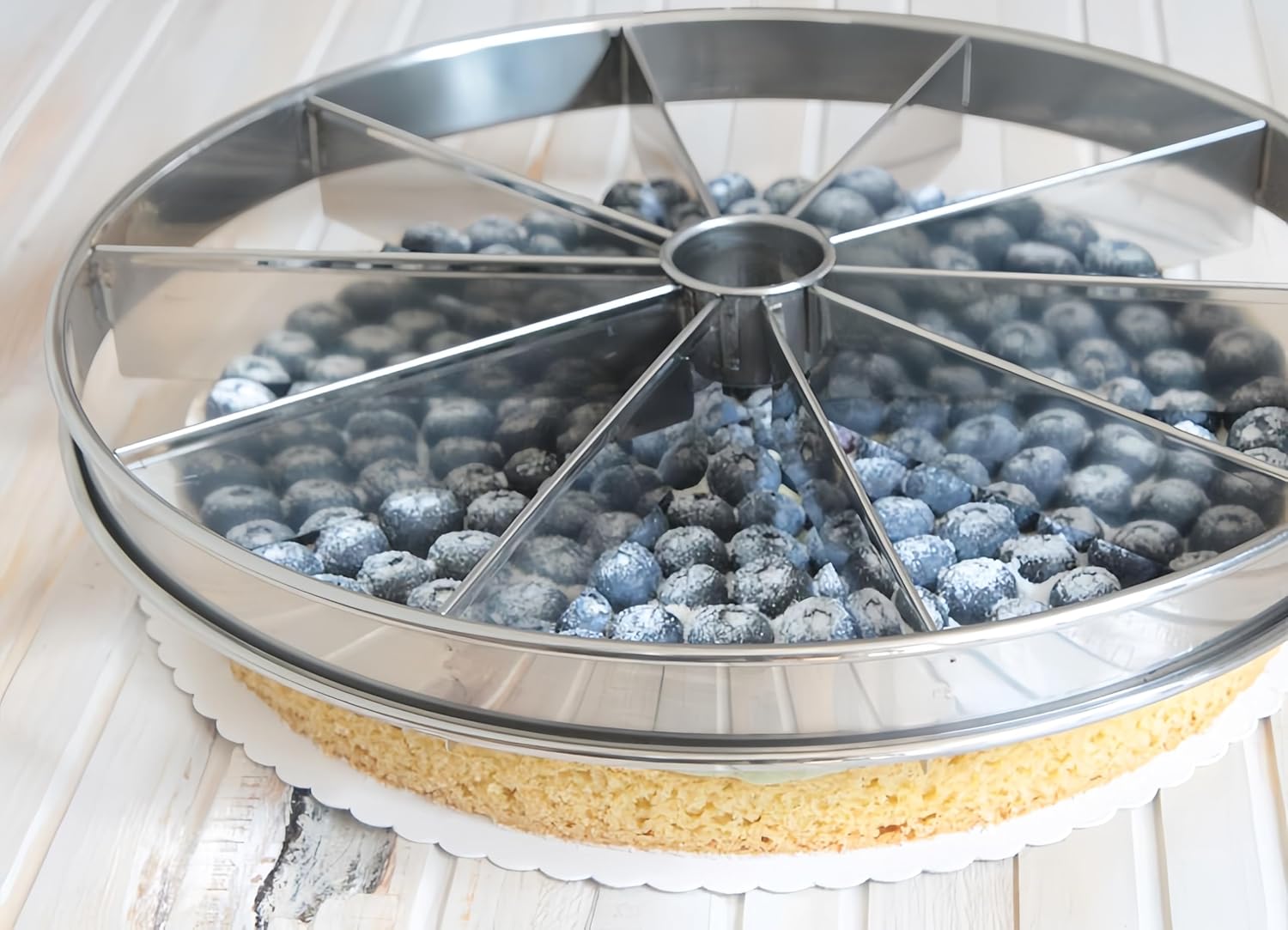 Stainless Steel Pie And Cake Portion Cutter - Image 6