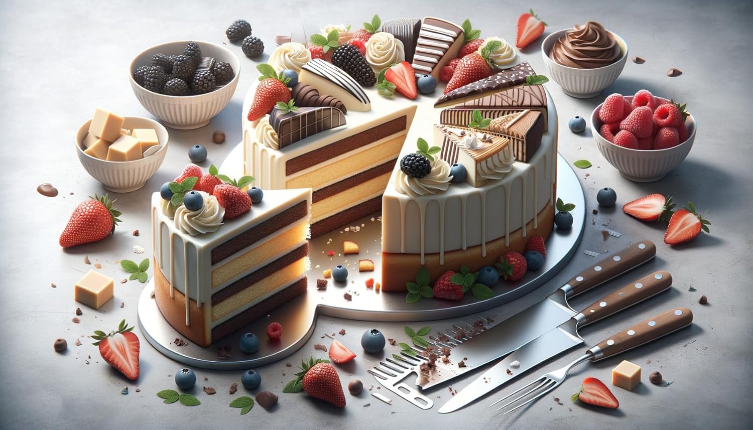 Stainless Steel Pie And Cake Portion Cutter - Image 7