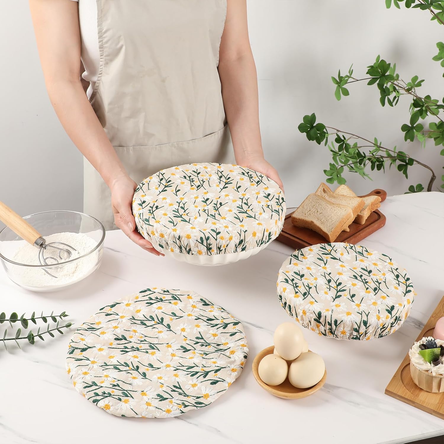 Eco-Friendly Reusable Bowl Covers for Baking and Food Storage - Image 6