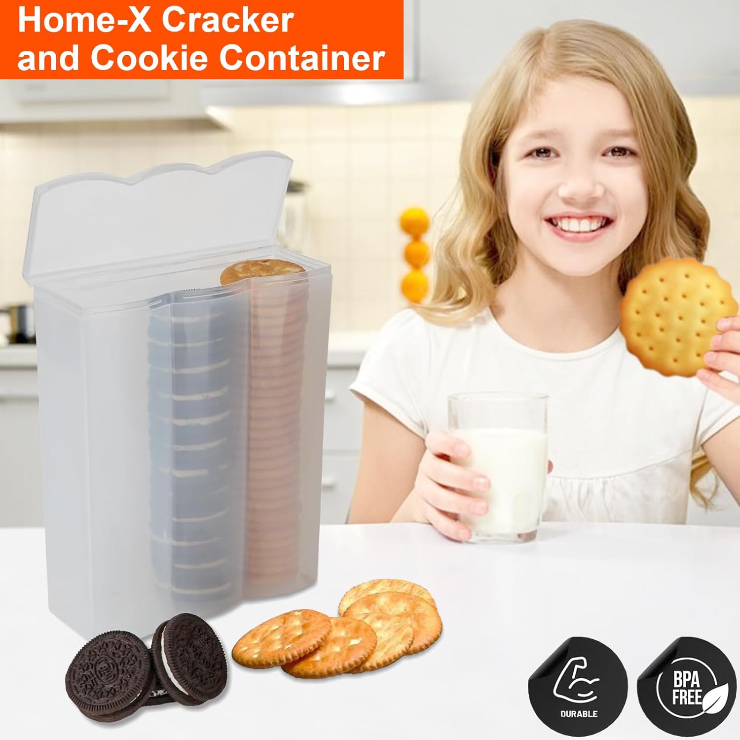 Convenient Cracker & Cookie Keeper - Image 3