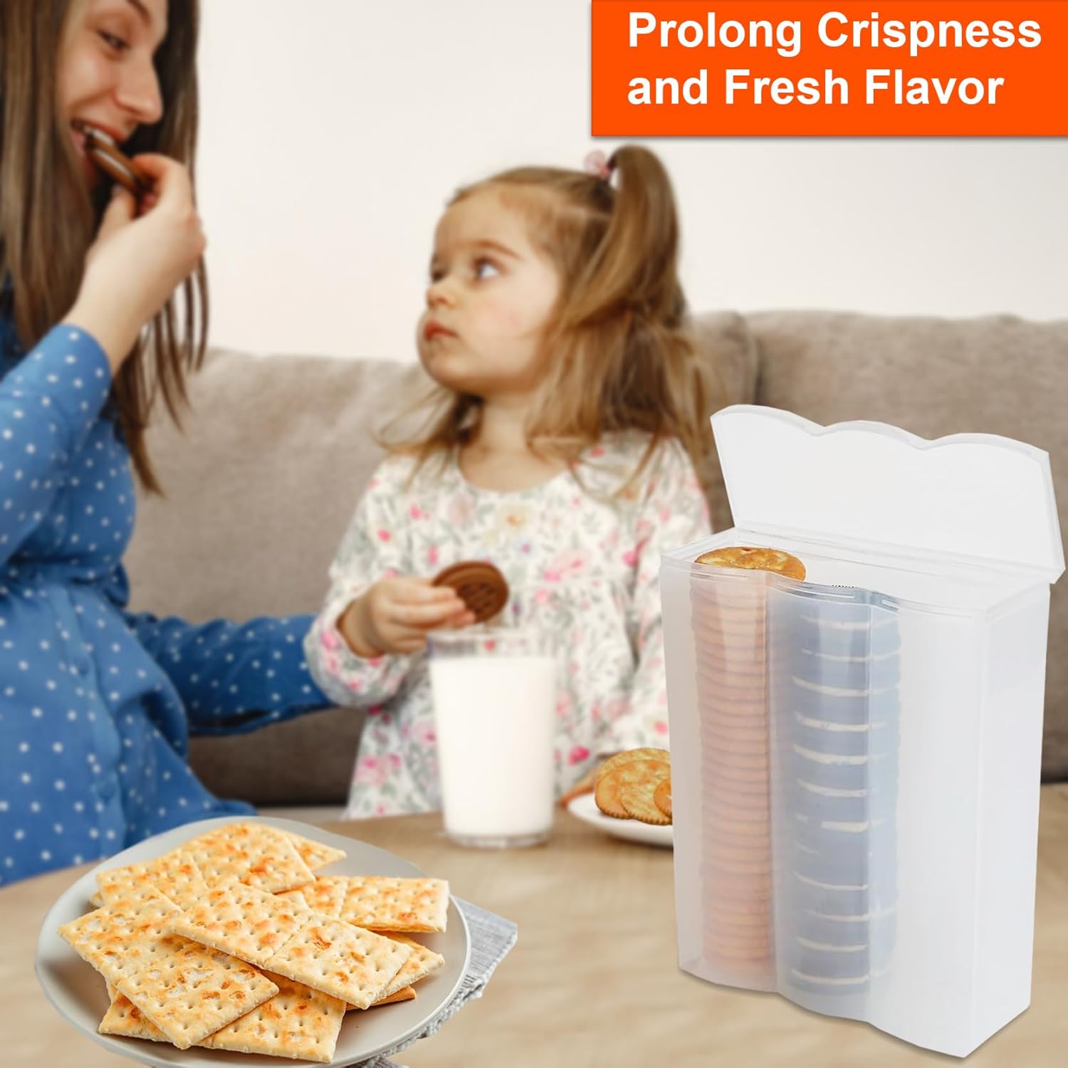 Convenient Cracker & Cookie Keeper - Image 5