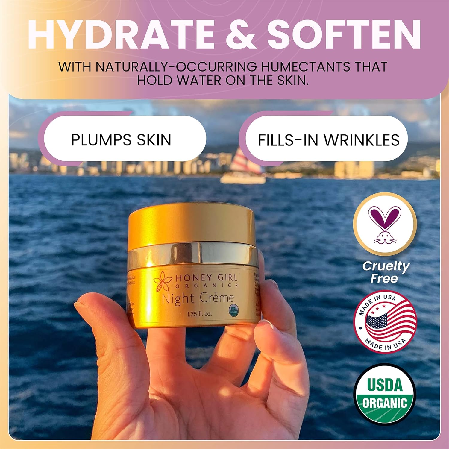 Honey Girl Organics Night Cream - Image 4