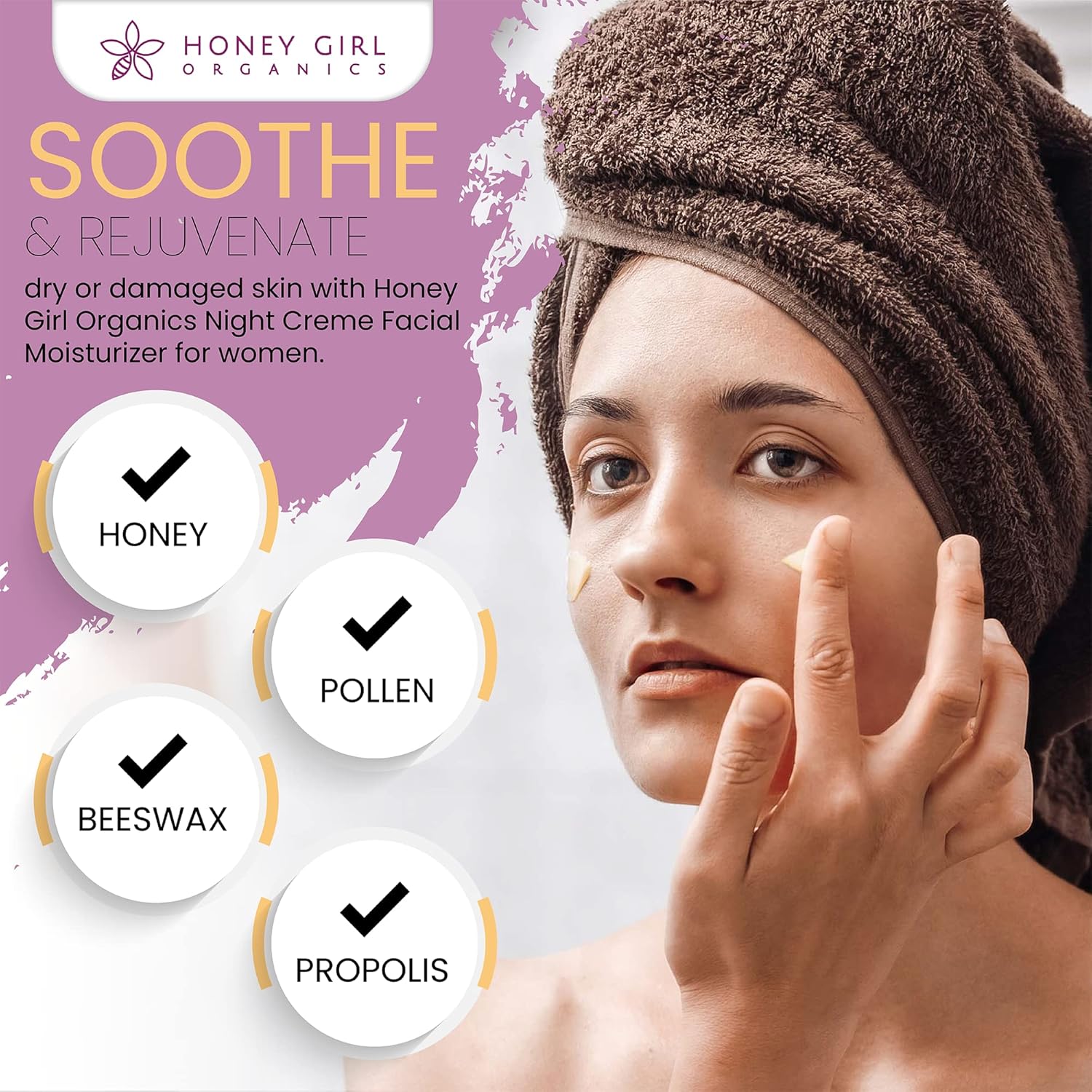 Honey Girl Organics Night Cream - Image 5