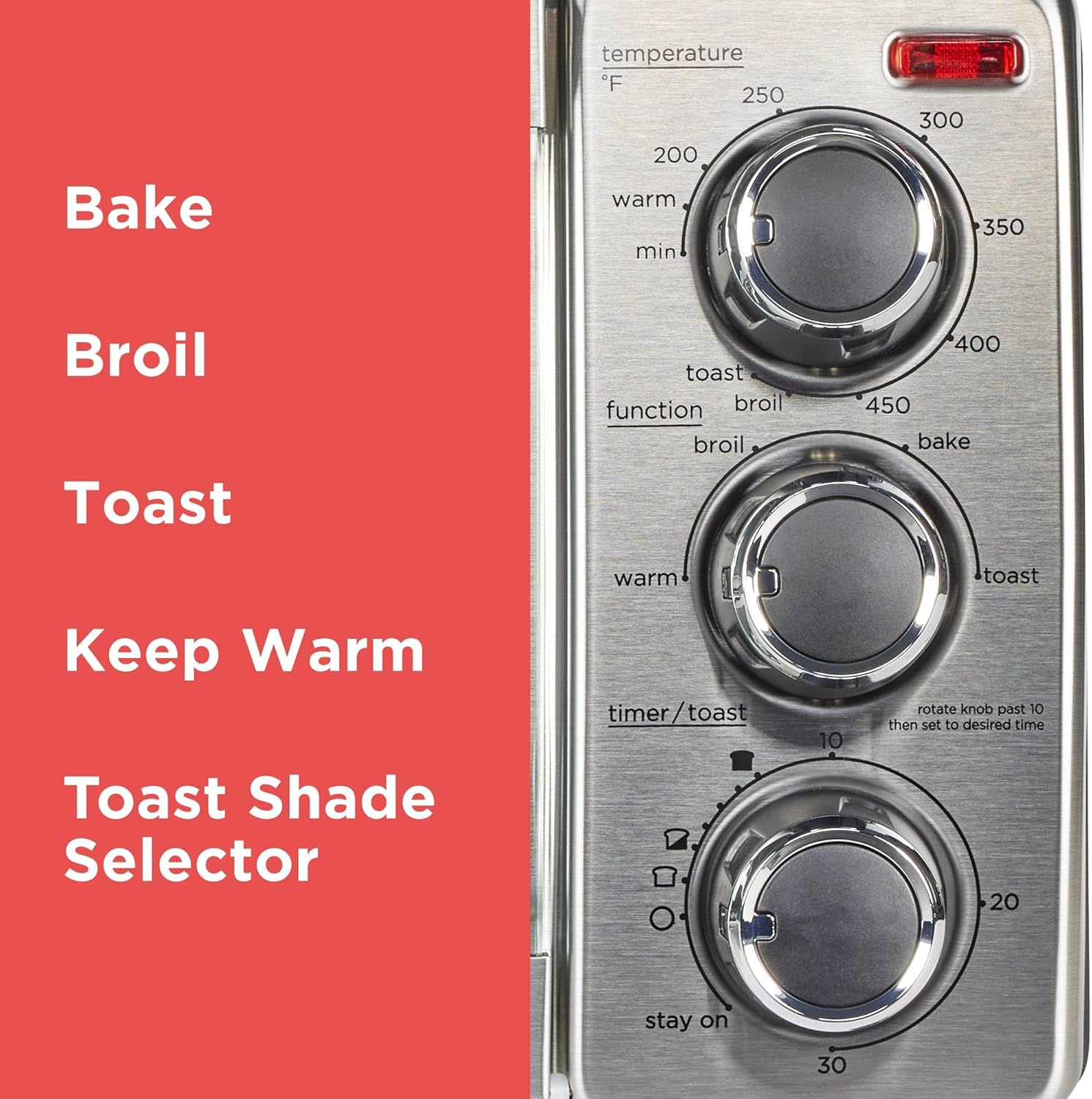 BLACK+DECKER 4-Slice Convection Oven TO1313SBD - Image 6