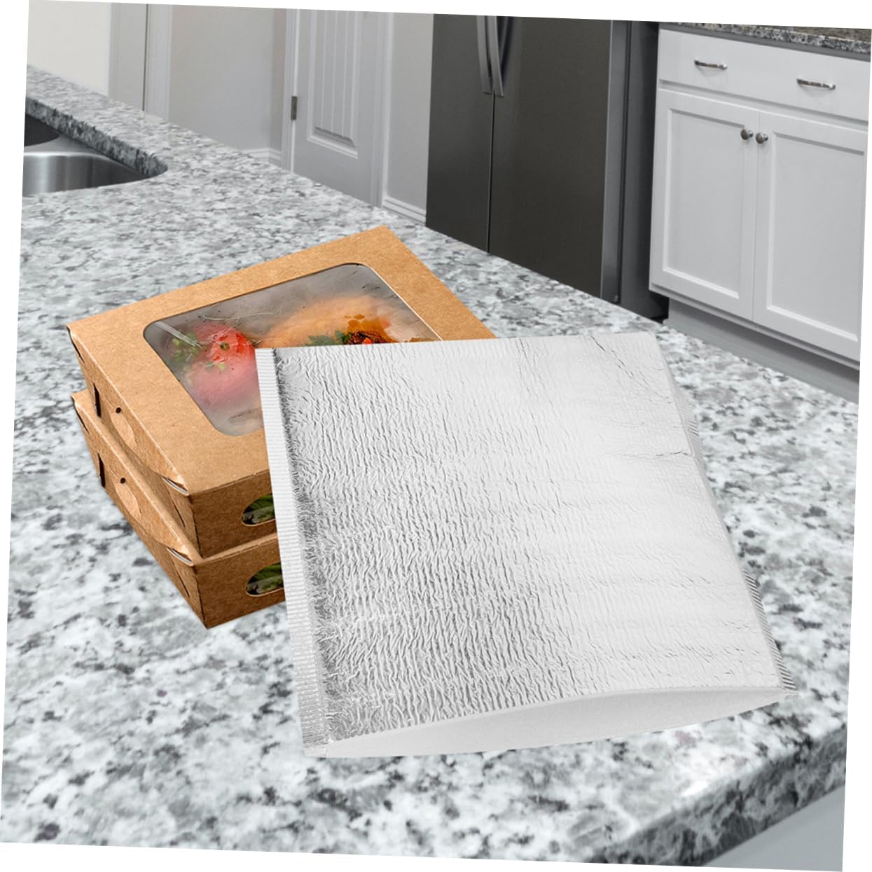 Aluminum Foil Insulation Bags for Cold Food - Image 5