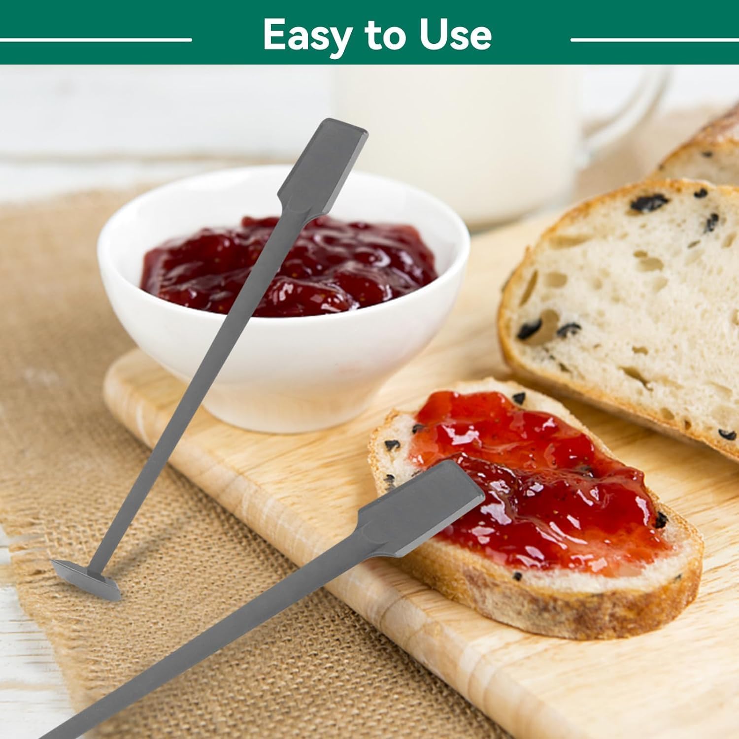 AYNEFY Silicone Spatula 36cm Universal Dual Head Blender Scraper - Image 4