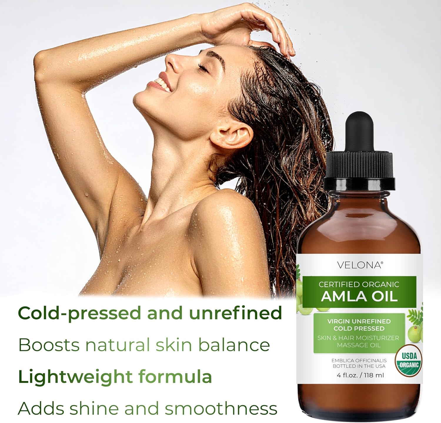 Velona Amla Oil USDA Certified Organic - Image 6