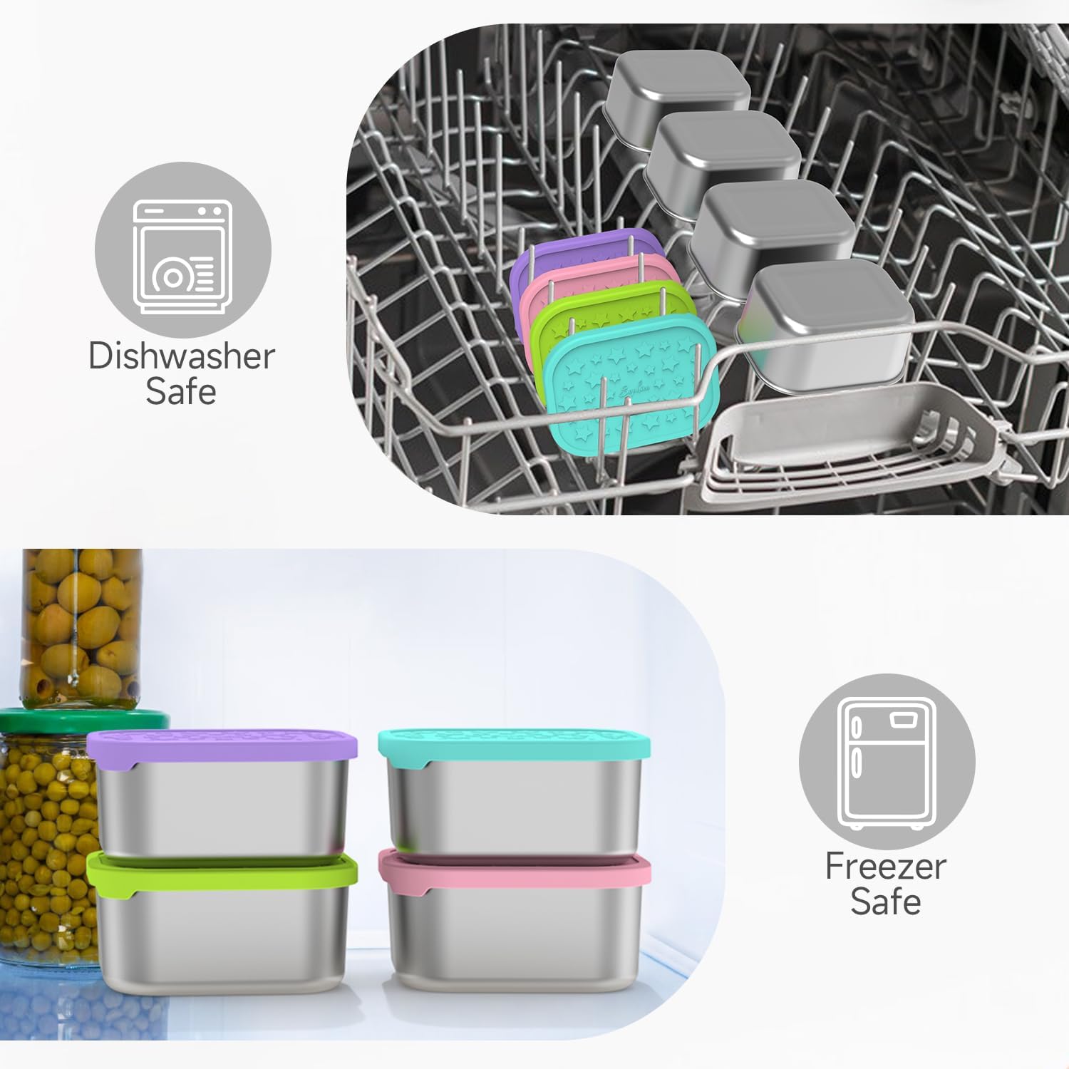 SOPHICO Stainless Steel Snack Containers for Kids - Image 5