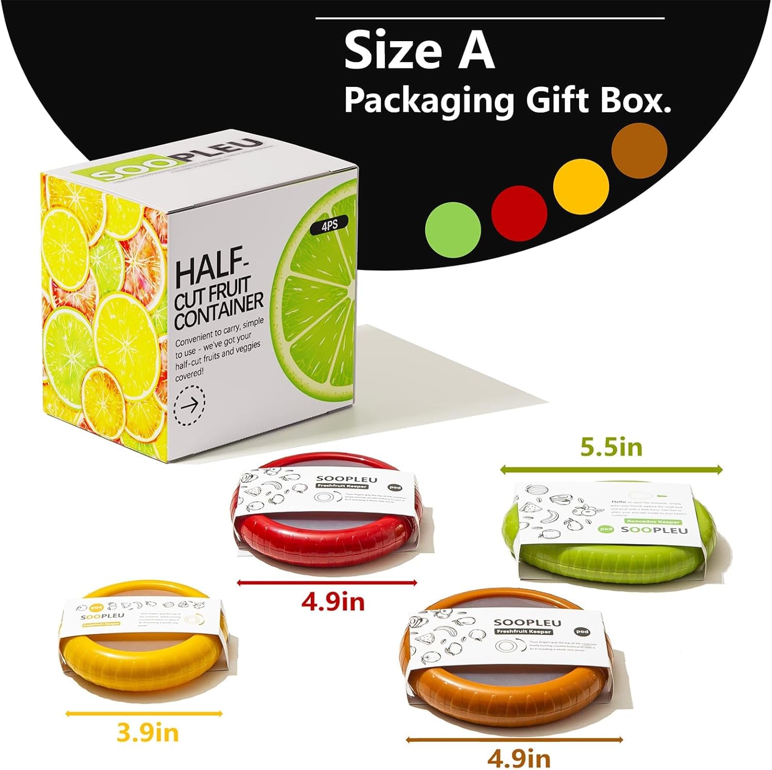 Avocado and Vegetable Storage Containers Set - Image 6