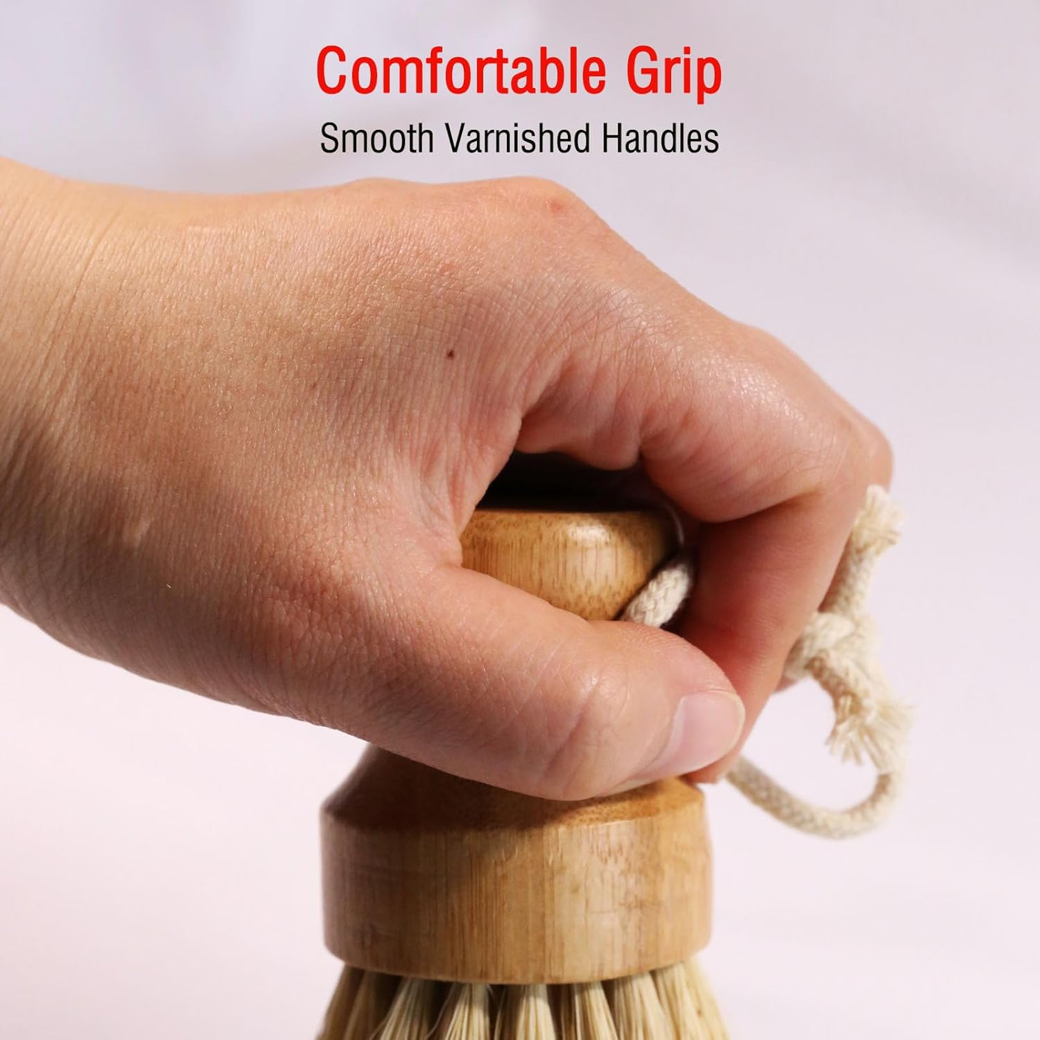 Eco Friendly Bamboo Dish Brush Set - Image 7