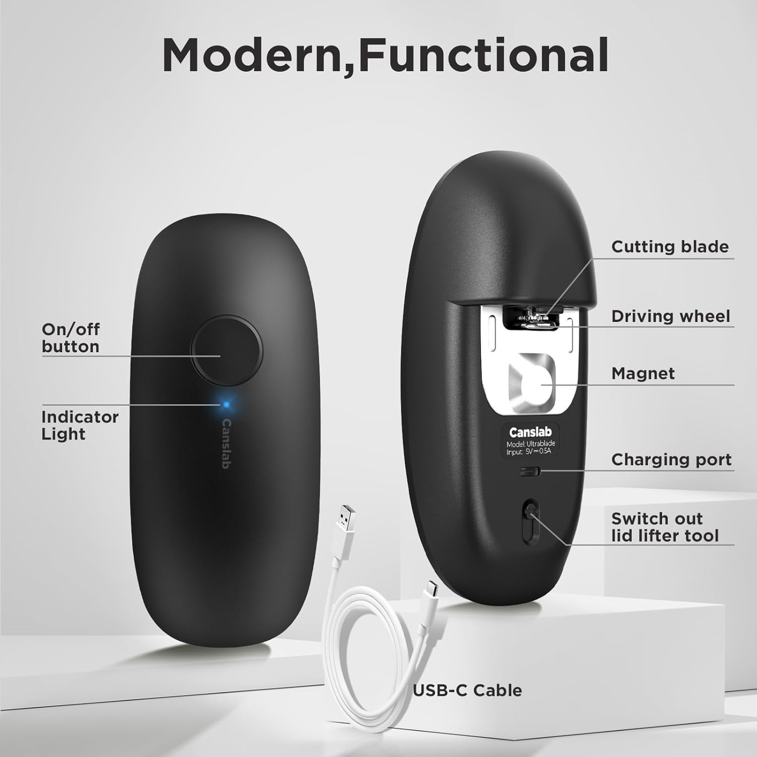 Ultrablade PRO Auto Stop Can Opener - Image 8